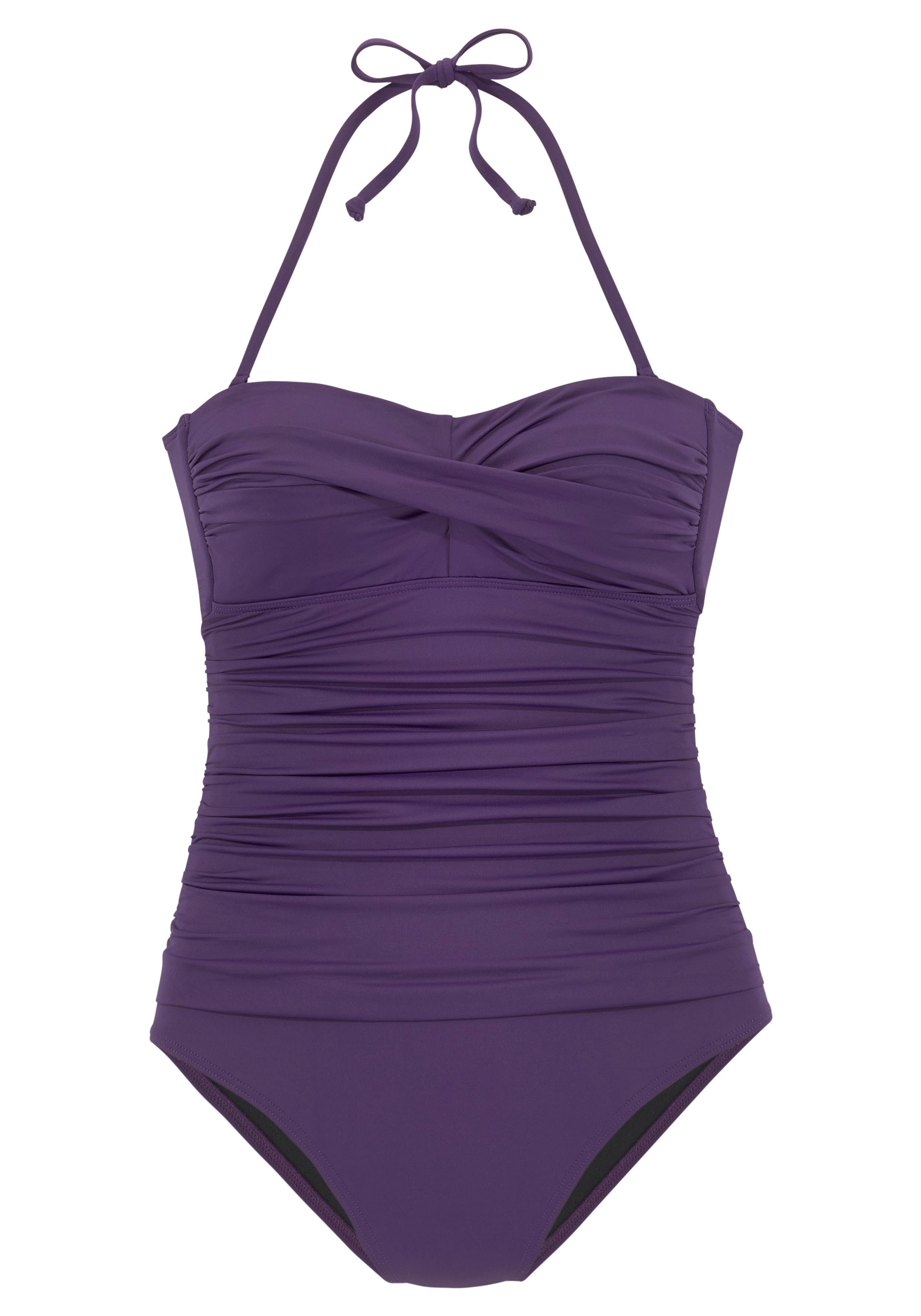 LASCANA Badeanzug in Bandeau-Optik