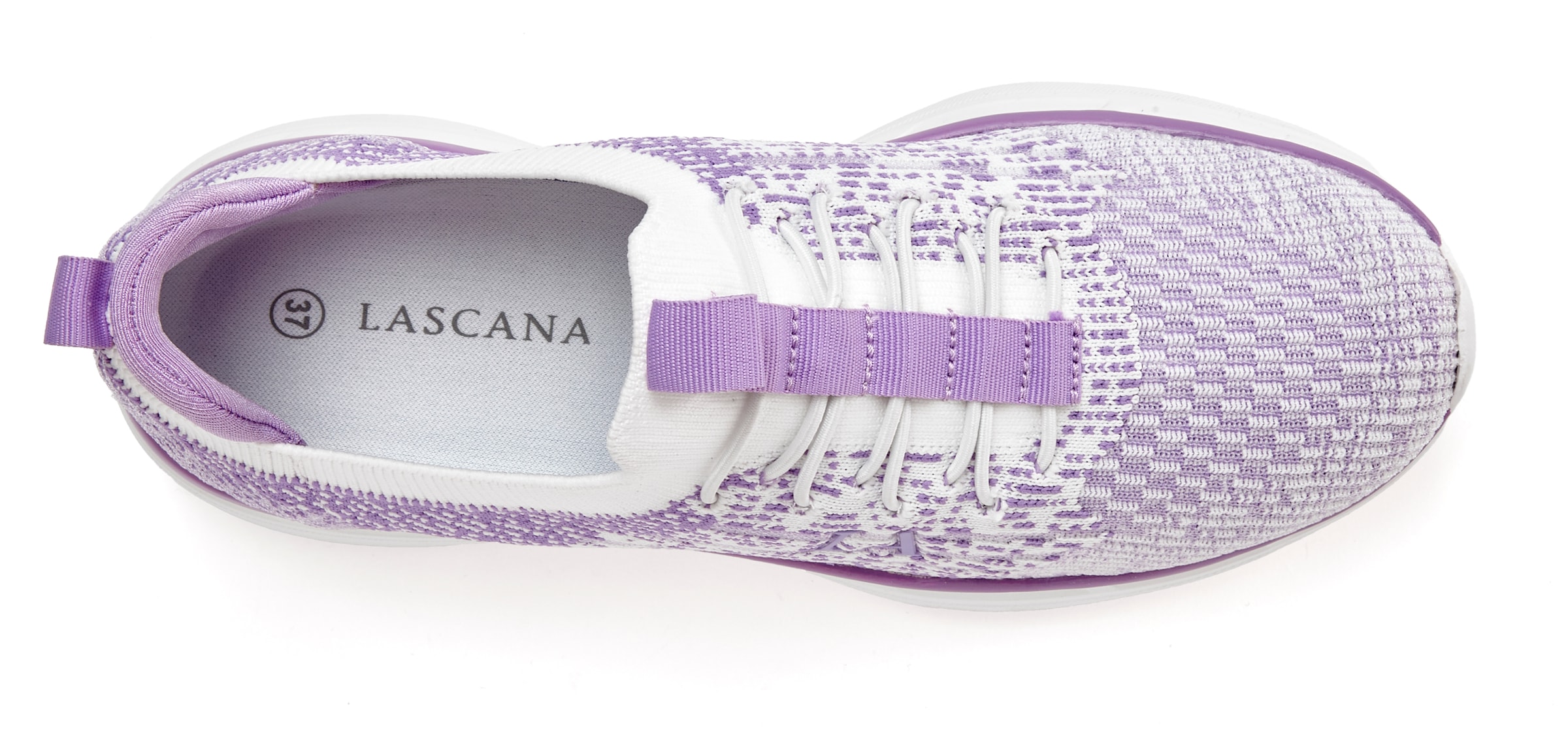LASCANA Sneaker, Slipper, Halbschuh, bequem zum Reinschlüpfen Unisex VEGAN