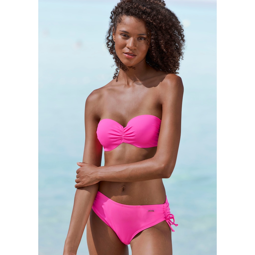 Venice Beach Bikini-Hose »Lucky«, aus gerippter Strukturware