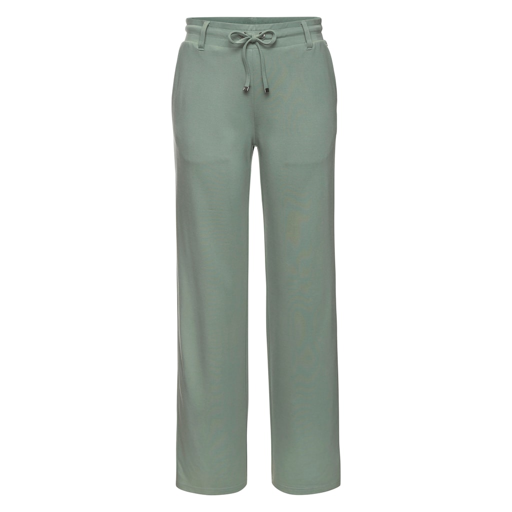 LASCANA Homewearhose, in weich fliessendem Material, Loungewear