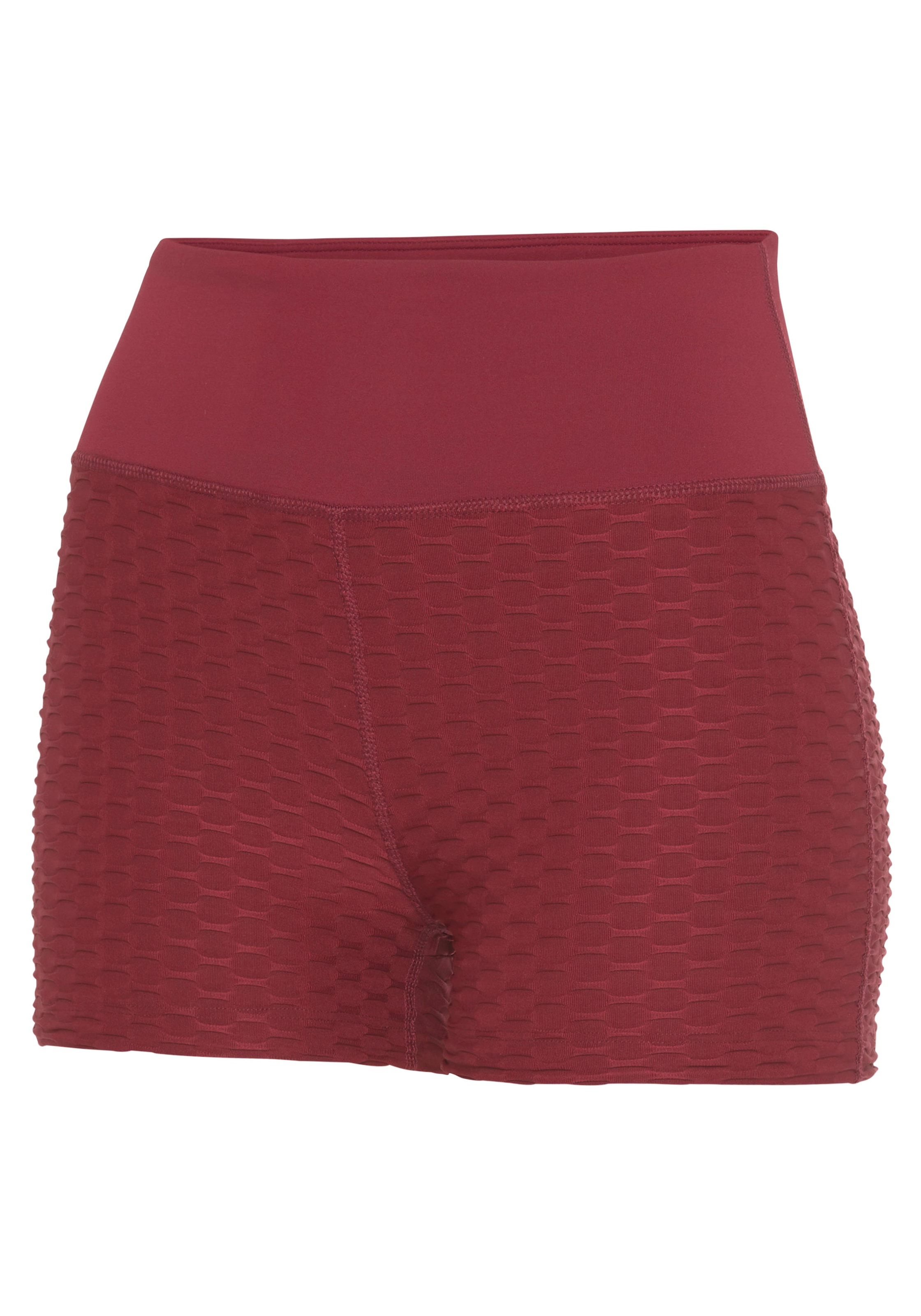 Vivance active Shorts, mit breitem Bund und Wabenoptik