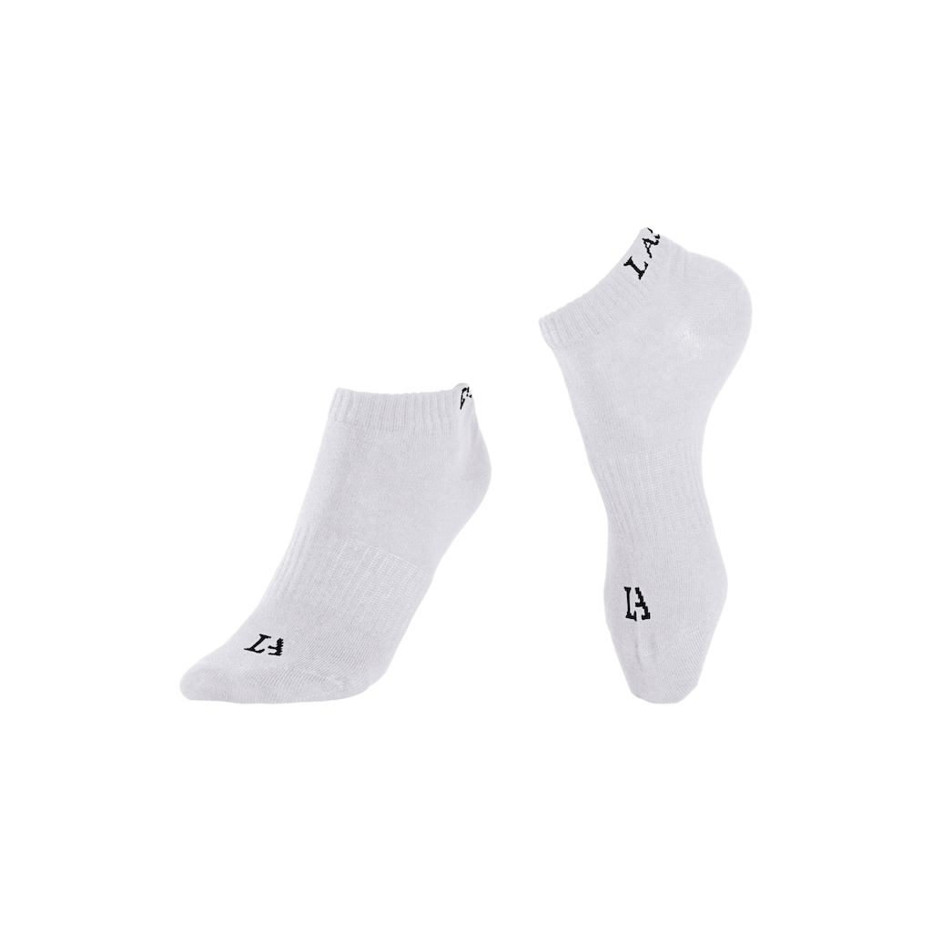LASCANA ACTIVE Sneakersocken, (Packung, 6 Paar), mit eingestricktem Marken Logo