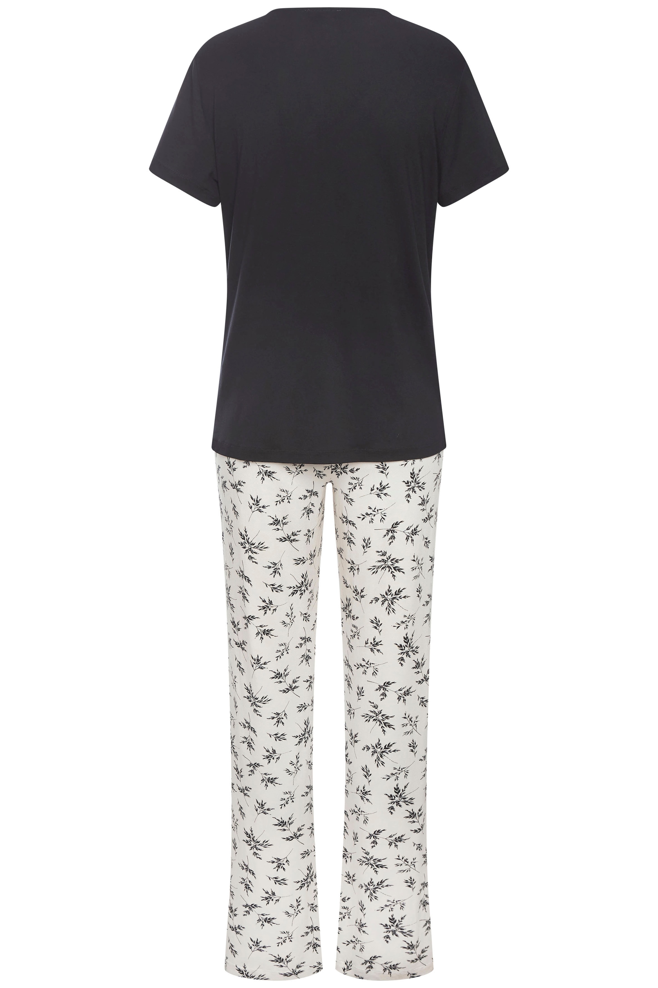 Vivance Dreams Pyjama, (Set, 2 tlg.), mit süssem Blumen-Print