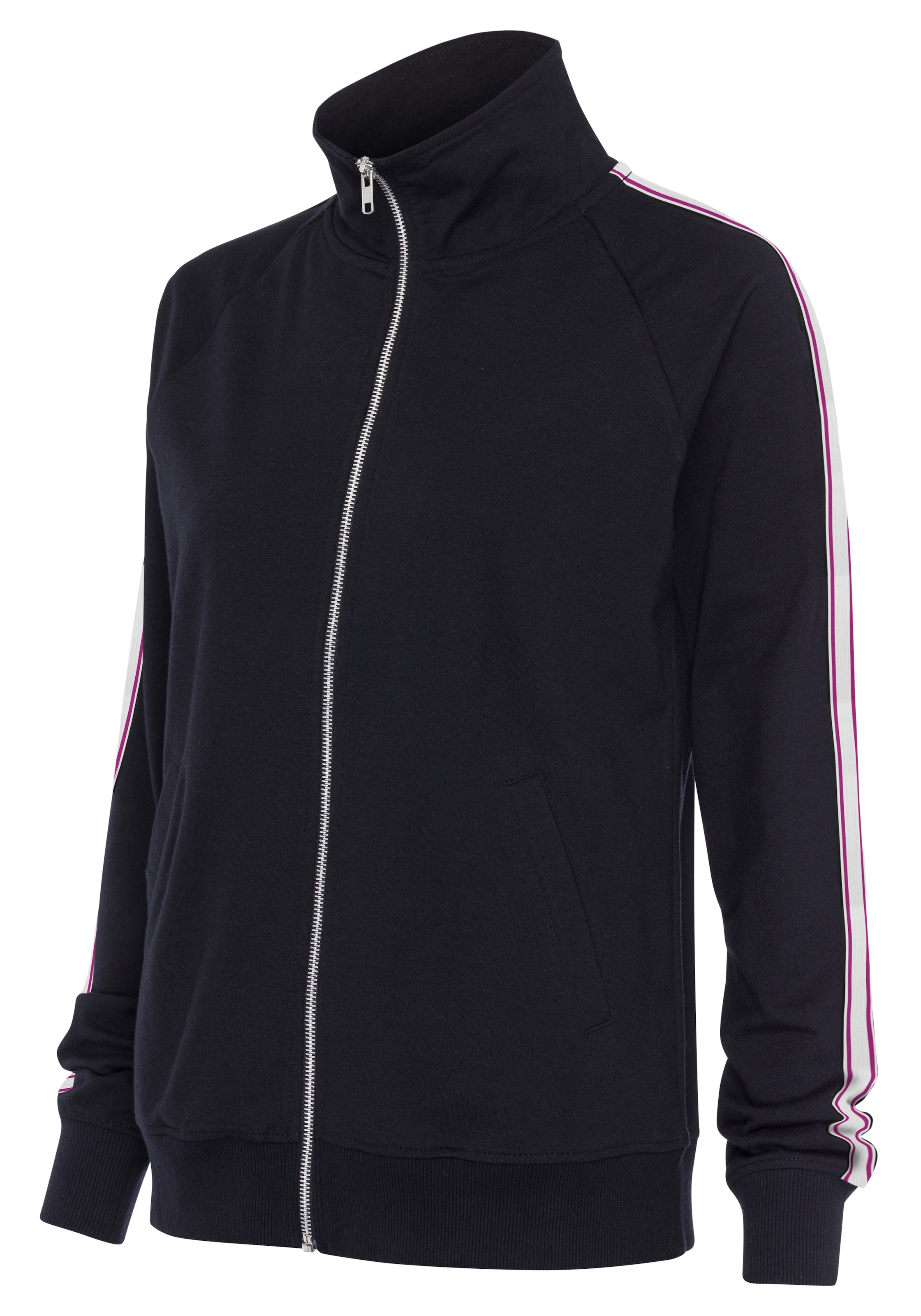H.I.S Sweatjacke mit seitlichem Tape, Loungeanzug