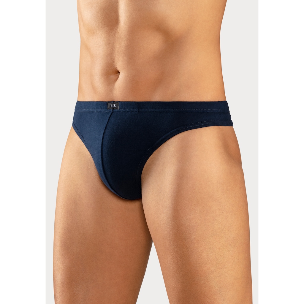 H.I.S String, (Packung, 3 St.), aus weichem Baumwoll-Stretch