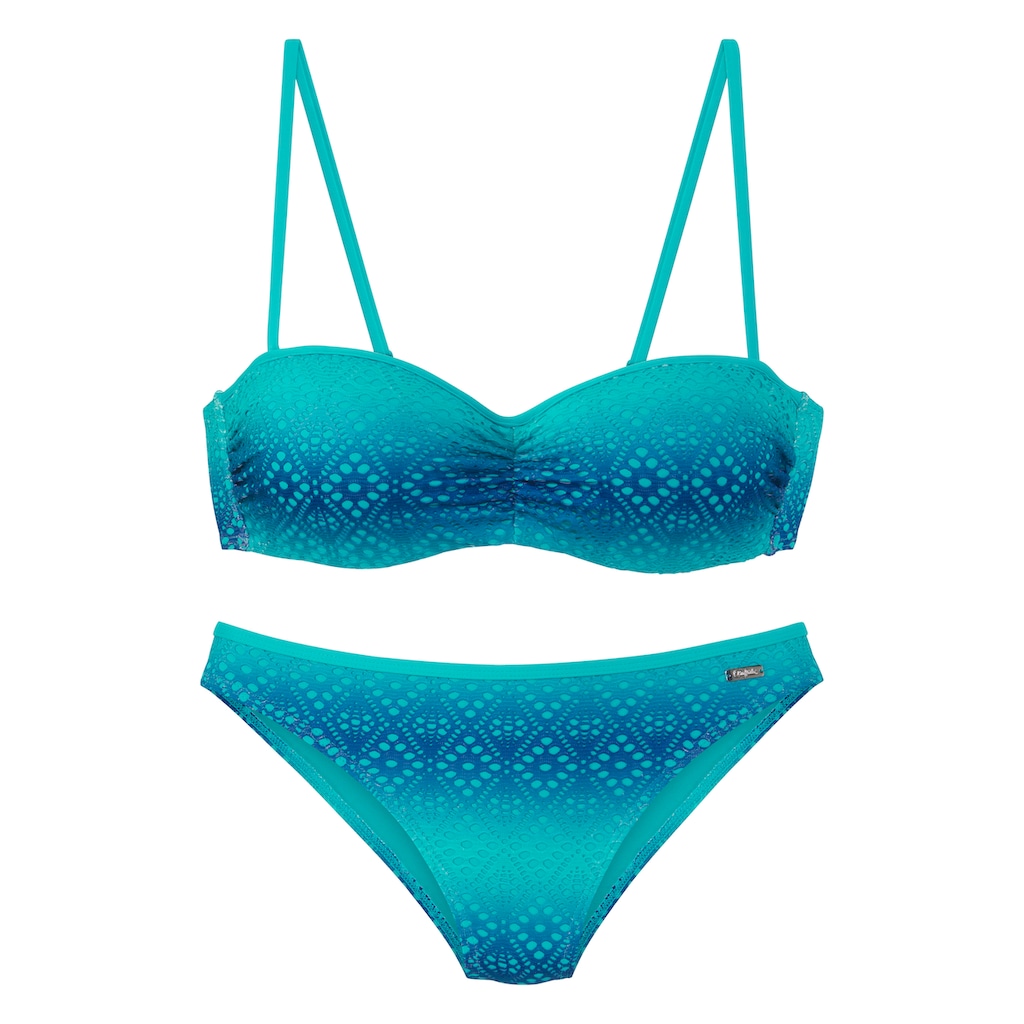 Buffalo Bügel-Bandeau-Bikini, mit Farbverlauf