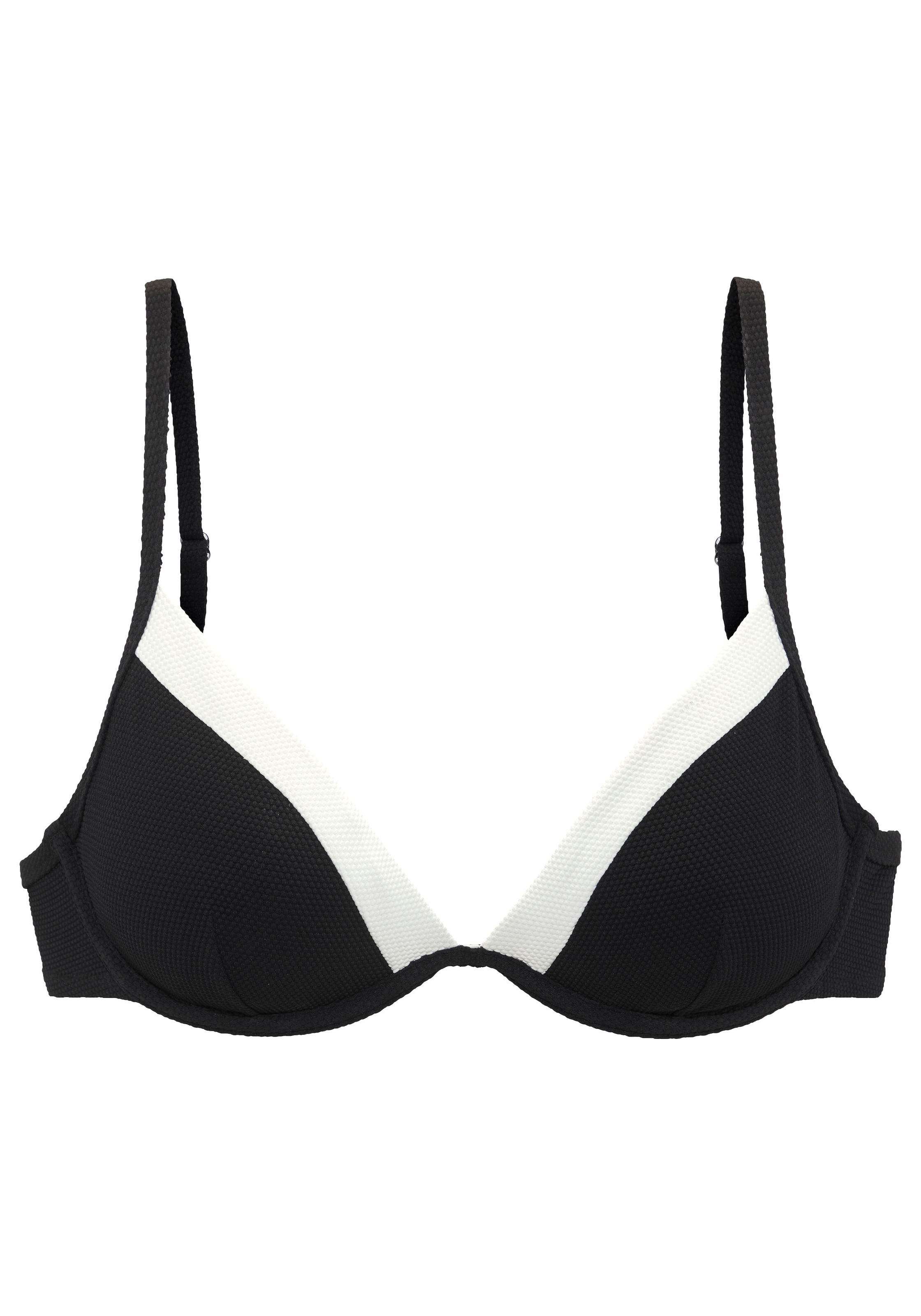LASCANA Haut de bikini à armatures »Chic« aus eleganter Strukturware