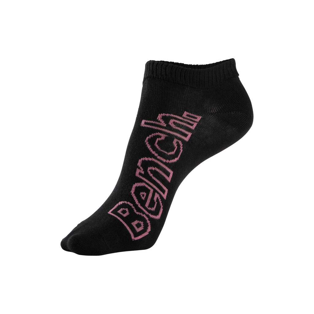 Bench. Sneakersocken, (Packung, 6 Paar), mit unterschiedlichen Designs