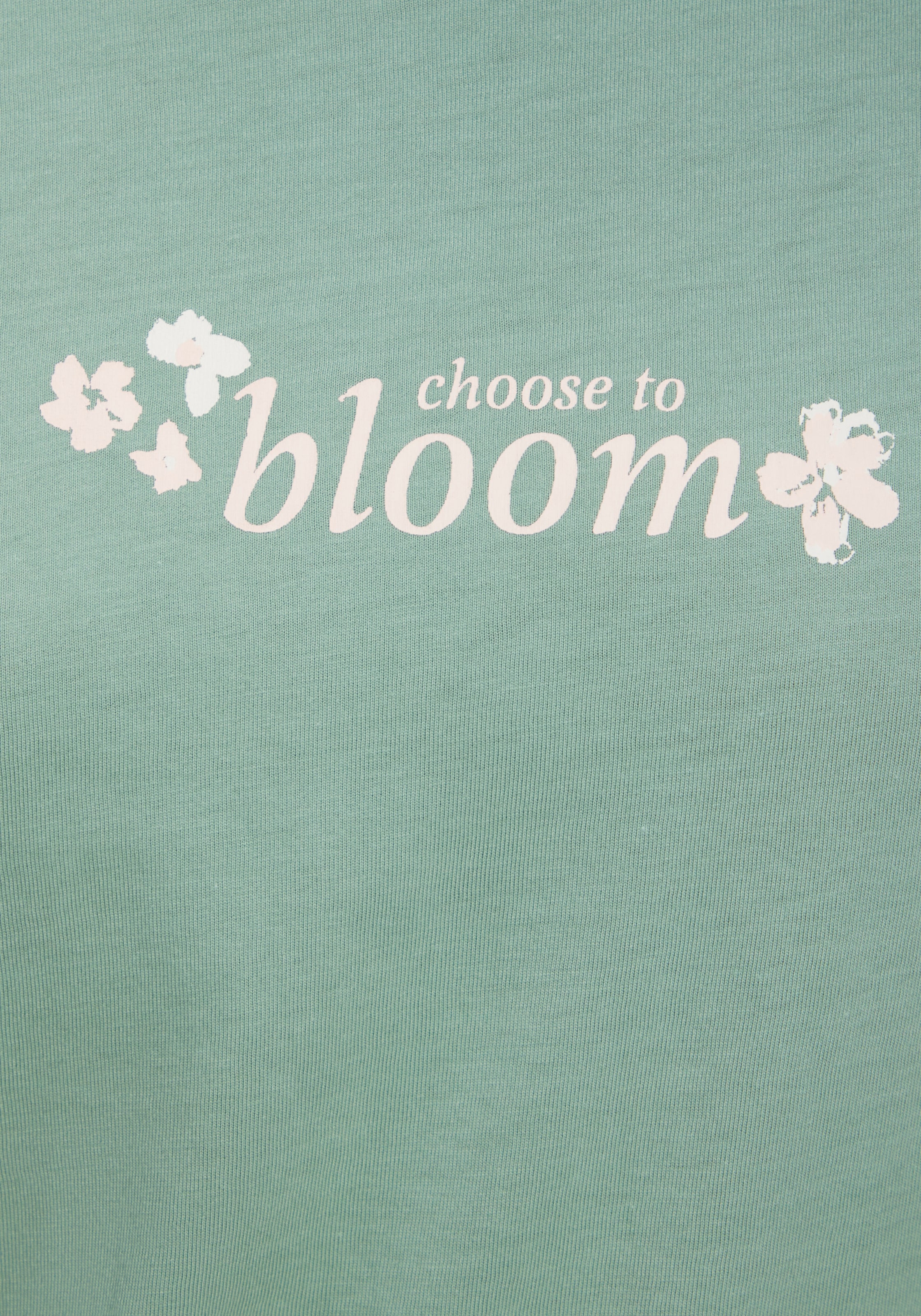 s.Oliver Pyjamaoberteil, Mit kleinem Frontprint