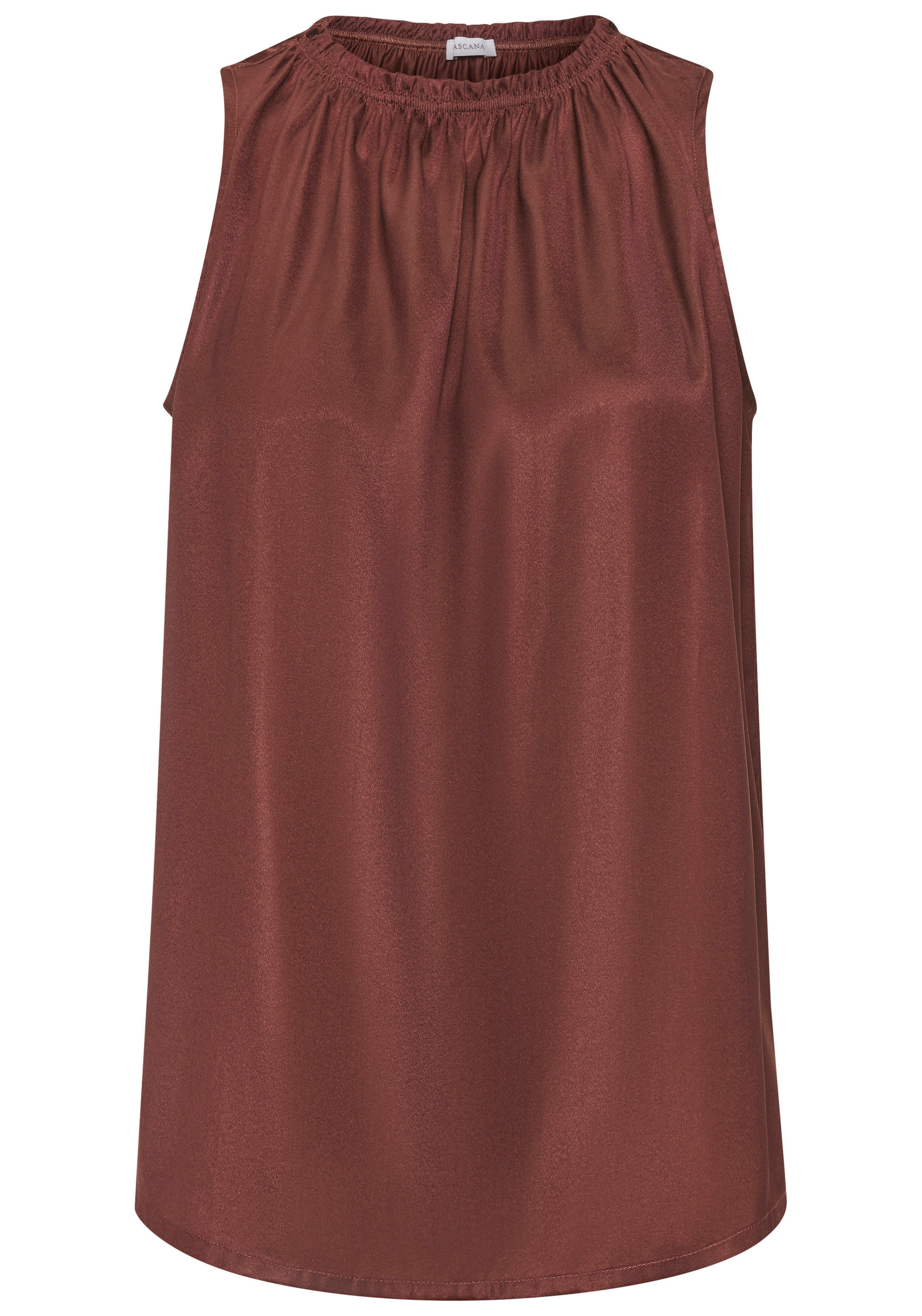 LASCANA Top chemisier aus Satin, elegantes Top