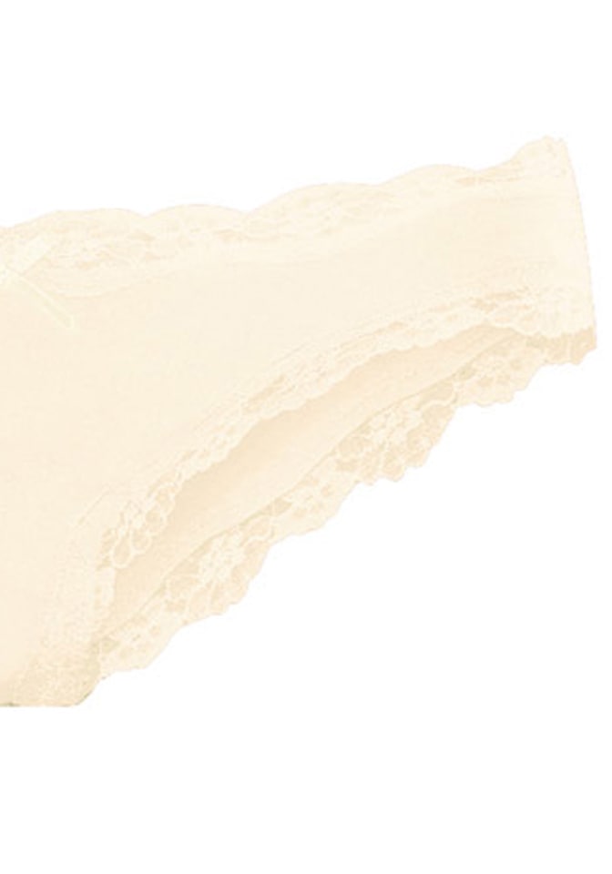 LASCANA Bikinislip mit zarter Spitze