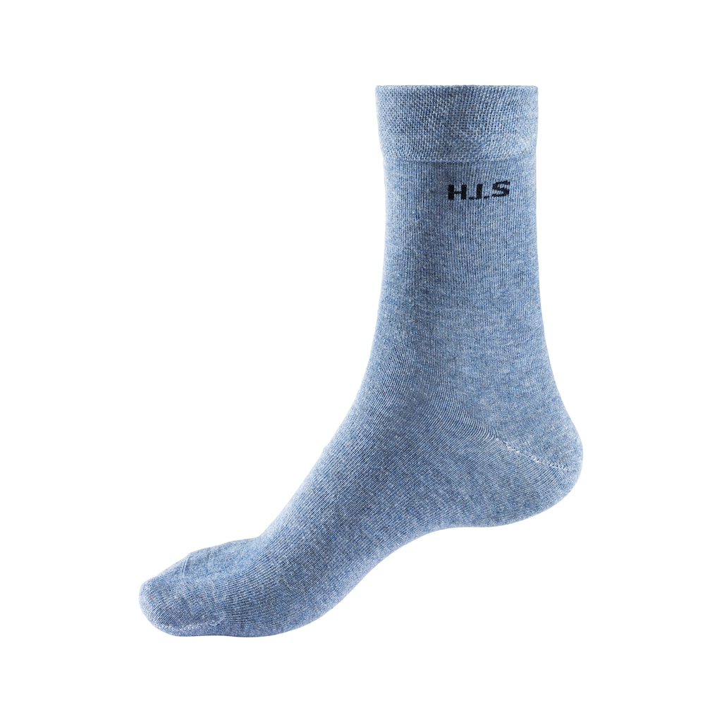 H.I.S Socken, (Packung, 4 Paar), mit druckfreiem Bündchen
