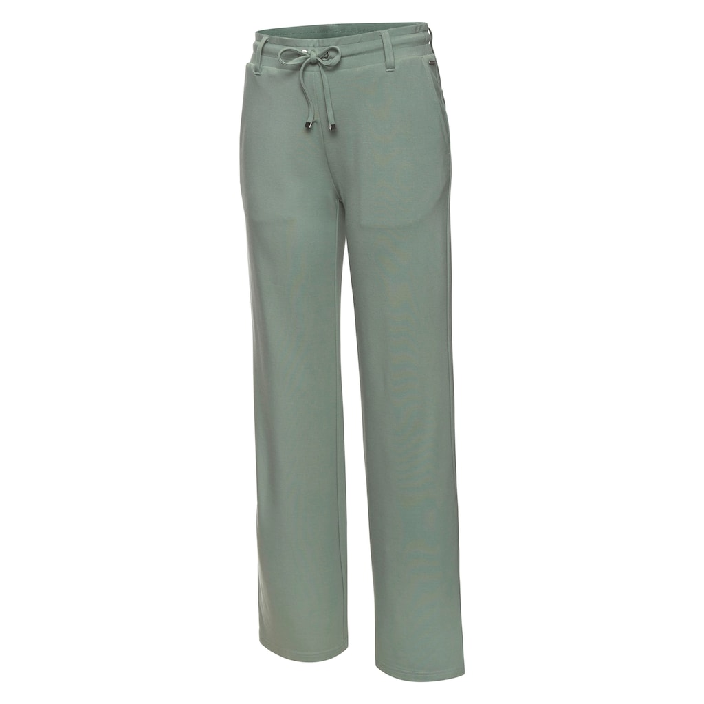 LASCANA Homewearhose, in weich fliessendem Material, Loungewear