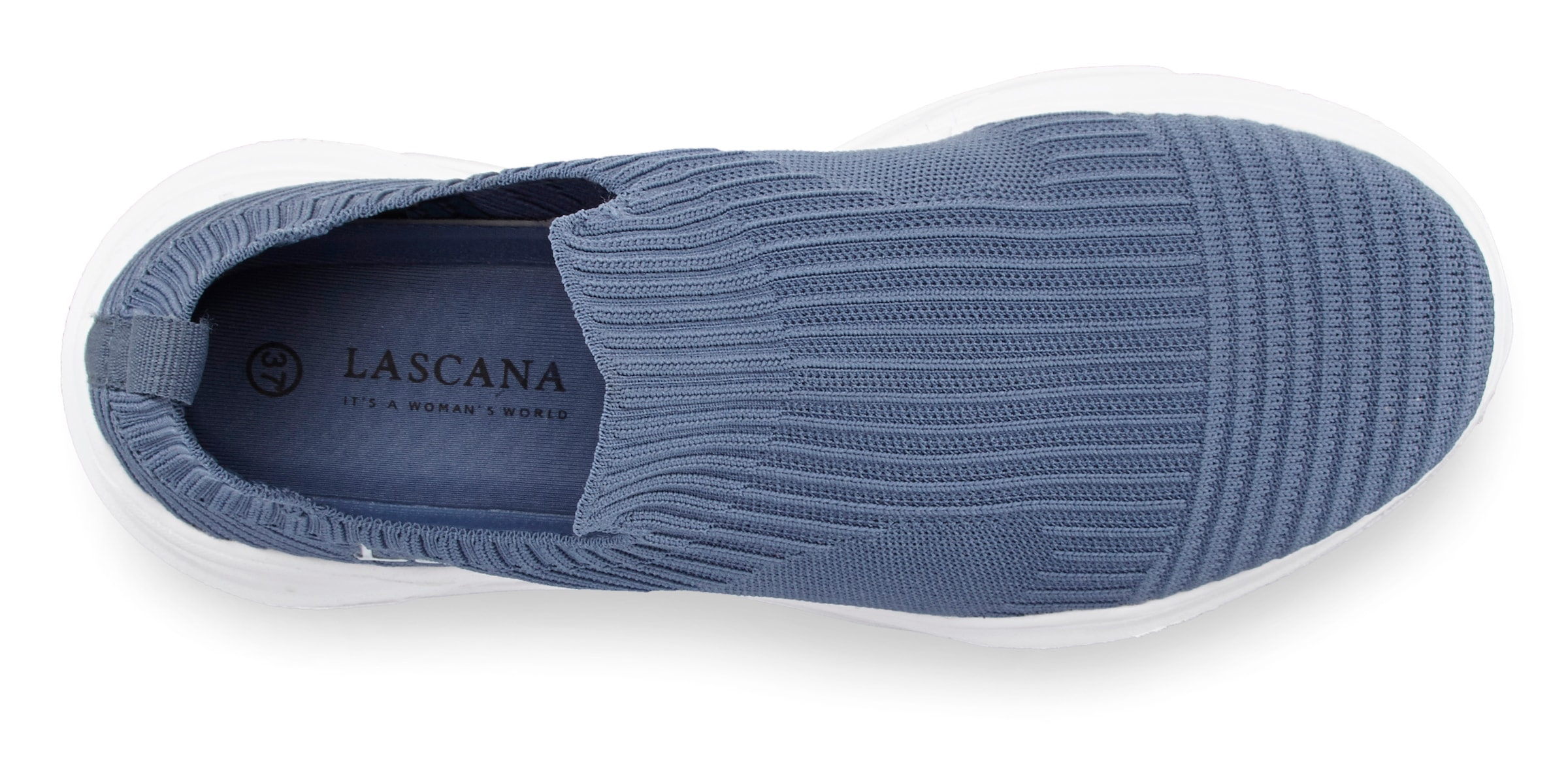 LASCANA Sneaker, Slip-On-Sneaker, Halbschuh, Slipper, Freizeitschuh VEGAN