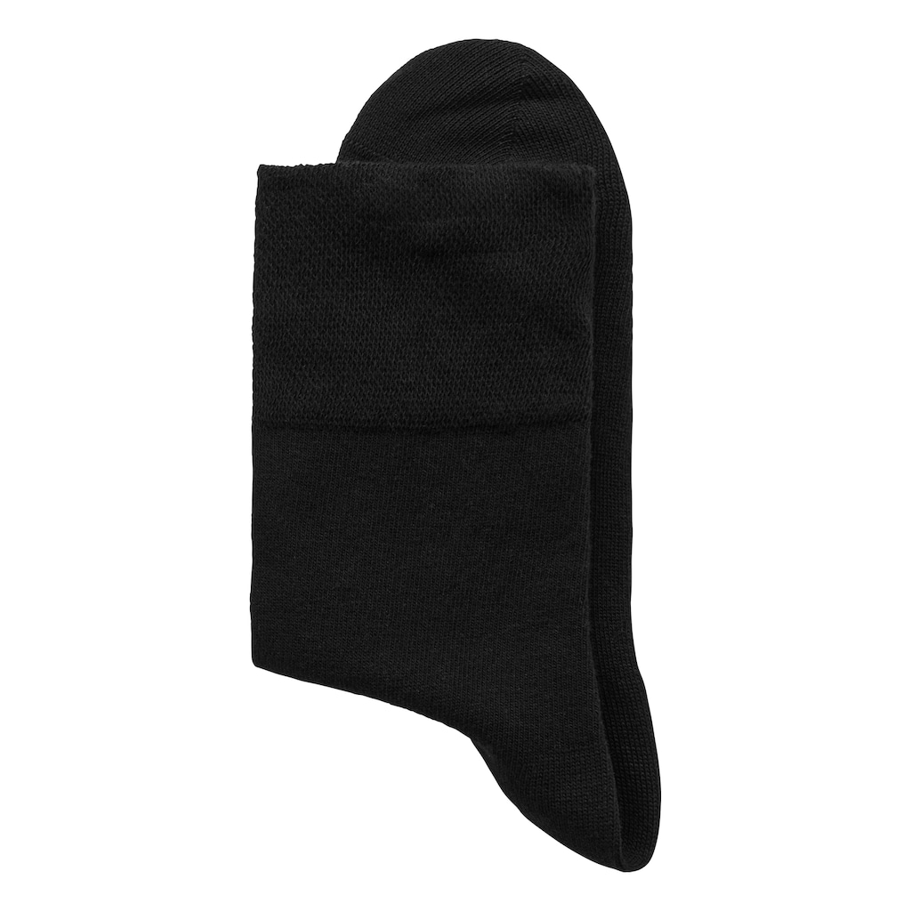 H.I.S Socken, (Packung, 3 Paar), mit Komfortbund auch für Diabetiker geeignet