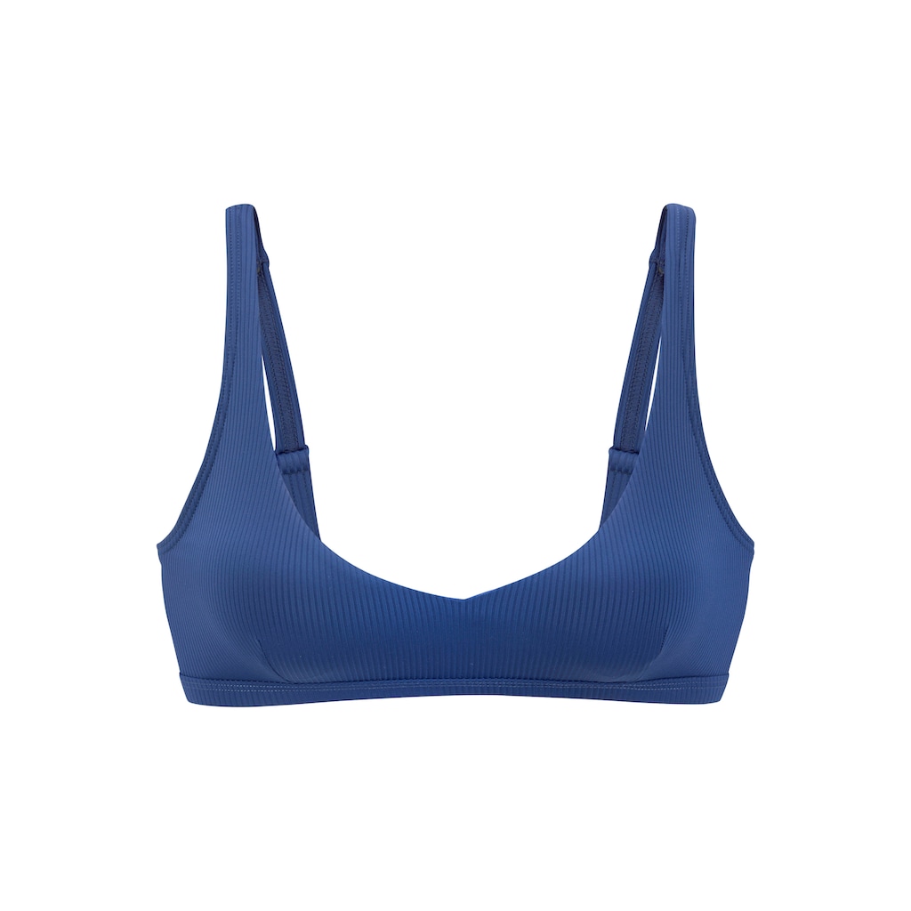 Venice Beach Bustier-Bikini-Top »Lucky«, aus gerippter Strukturware
