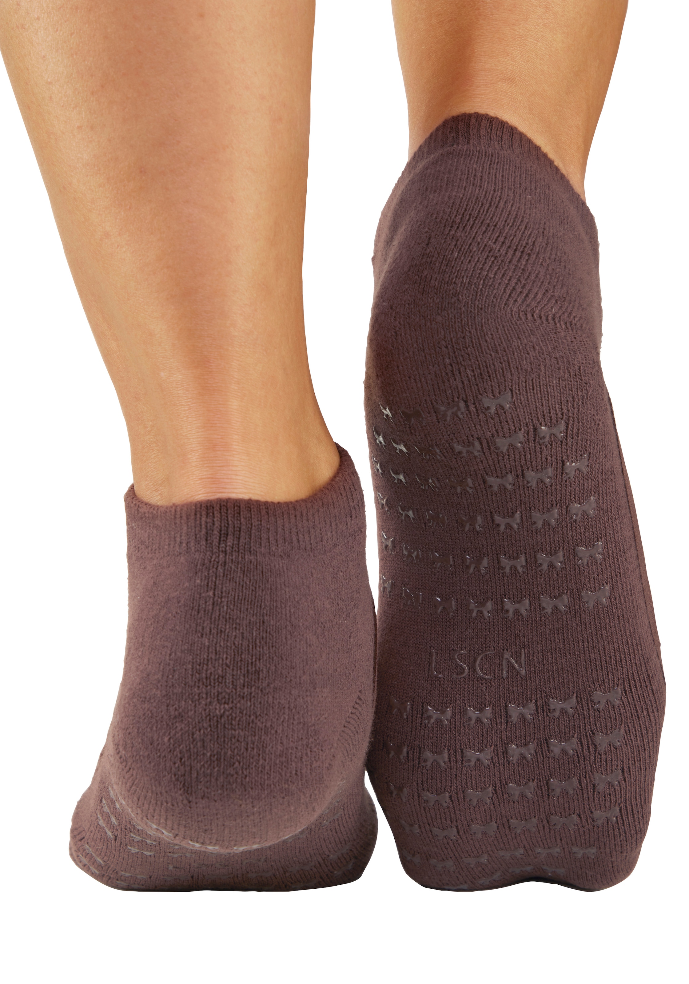 LSCN by LASCANA Chaussettes ABS »Pilates Socke mit ABS« Paquet, 2 Couple tlg. pour Pilates ou Yoga,