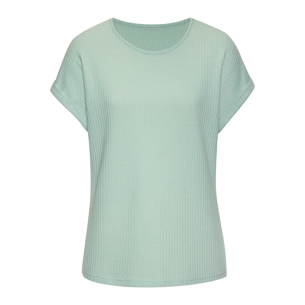 Vivance Kurzarmshirt »aus weicher Piqué-Qualität«, (2er-Pack)