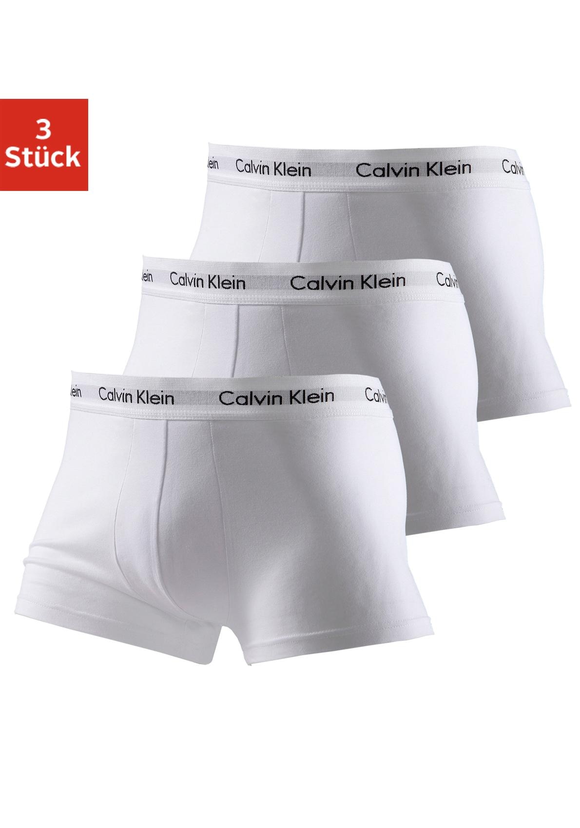 Calvin Klein Underwear Hipster, (3 St.), mit weissem Webbund