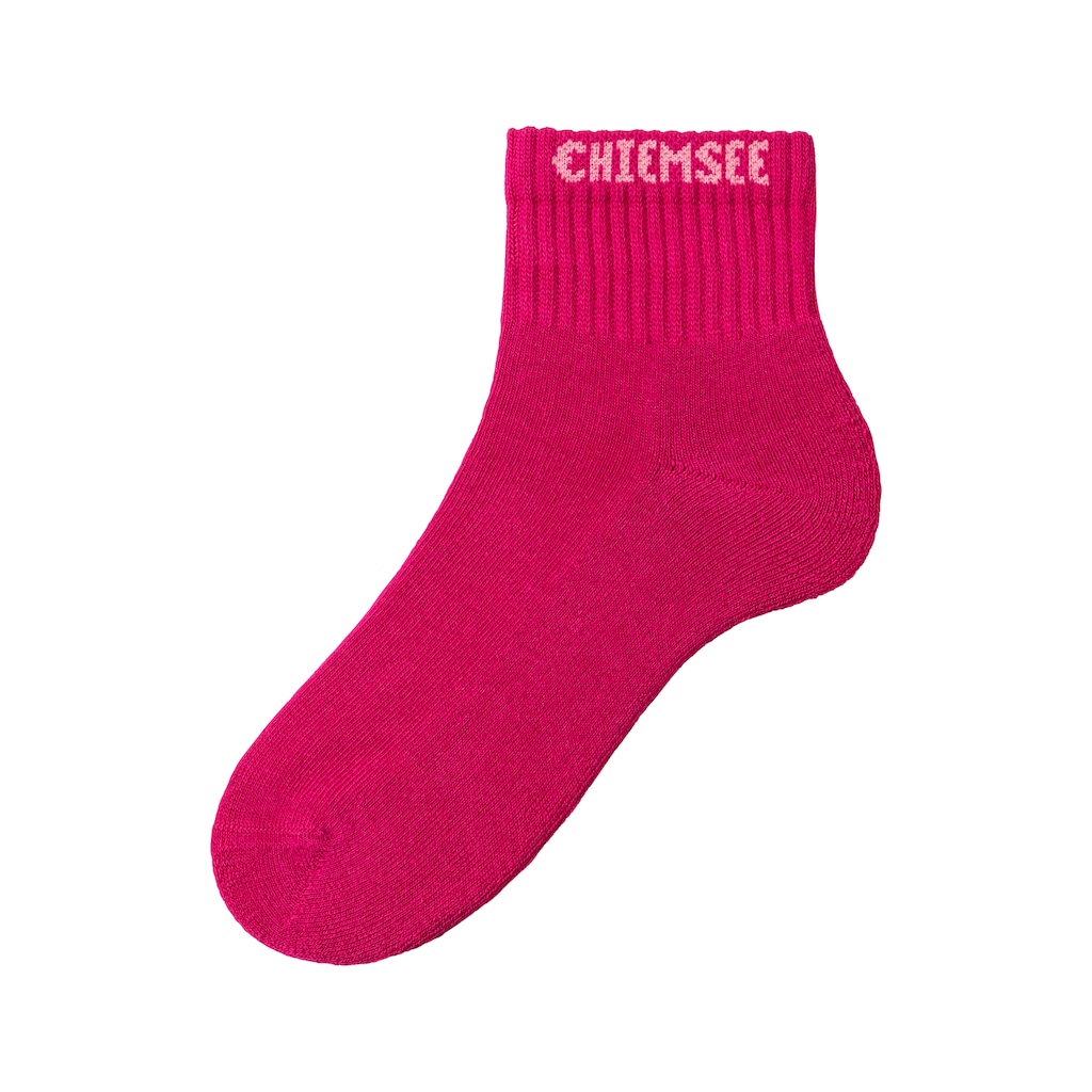 Chiemsee Kurzsocken, (Packung, 6 Paar), mit eingestricktem Markennamen