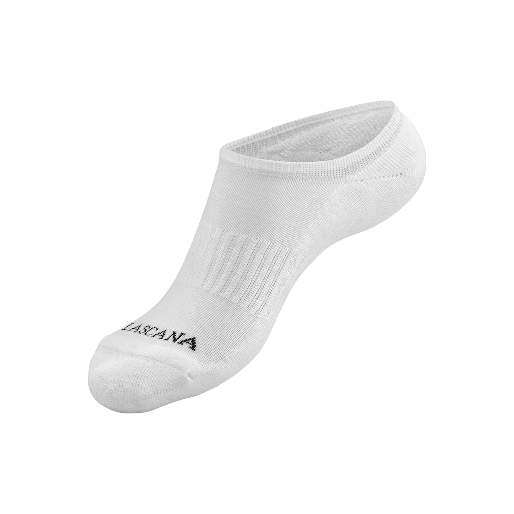 LASCANA ACTIVE Sneakersocken, (Packung, 7 Paar), mit Fussfrottee