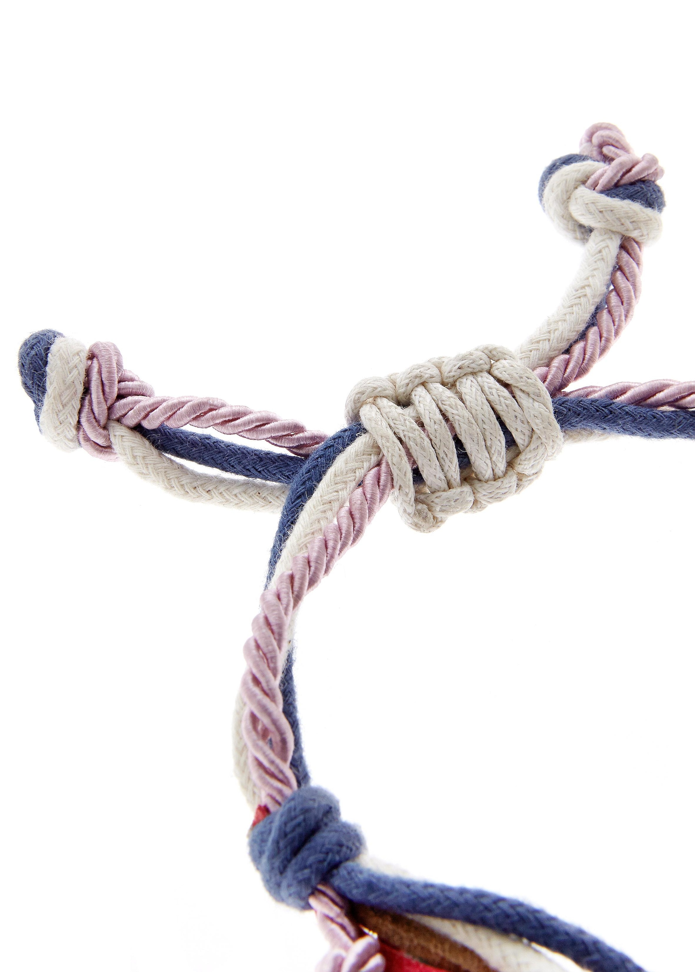 LASCANA Schmuckset »Bettlerarmband und Halsketten Set«, Mit vielen kleinen Anhängern