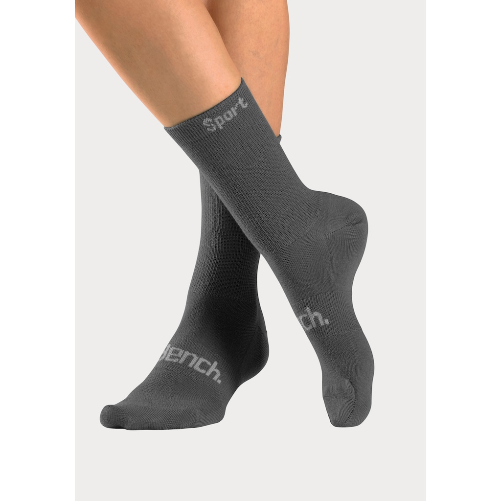 Bench. Sportsocken, (Packung, 6 Paar), mit antibakterieller Feuchtigkeitsregulierung