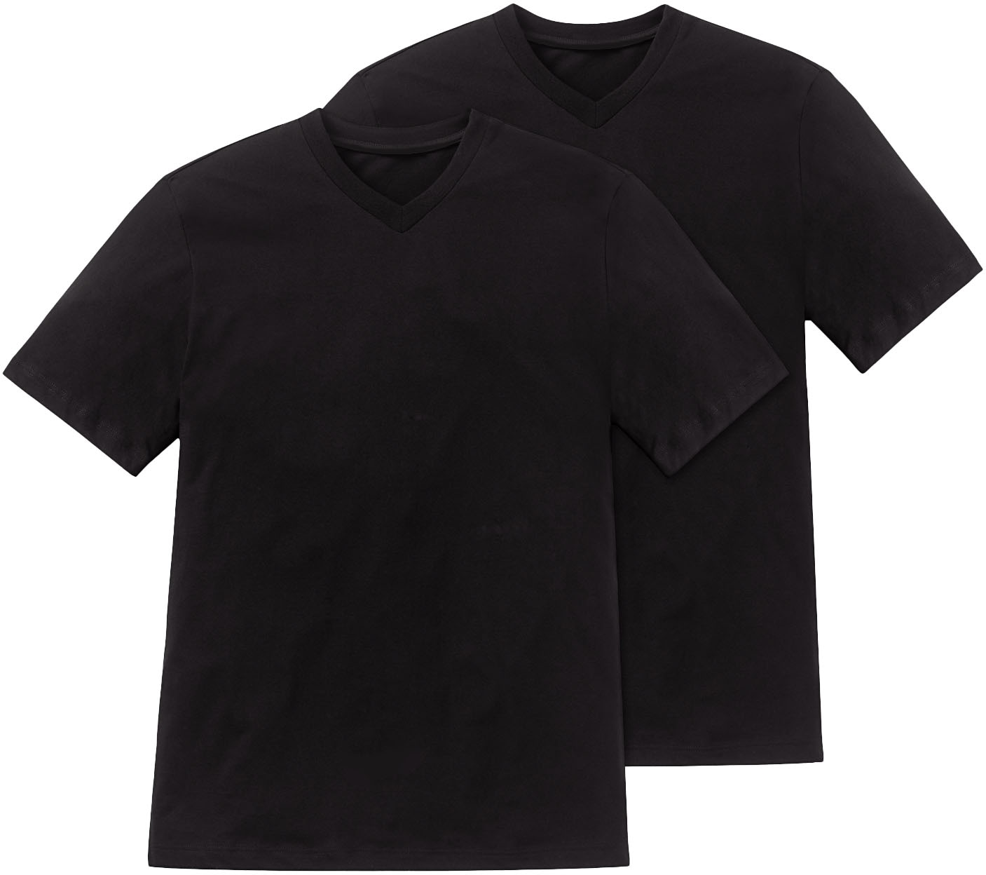 Schiesser V-Shirt »Essentials« 2er-Pack,  mit V-Ausschnitt