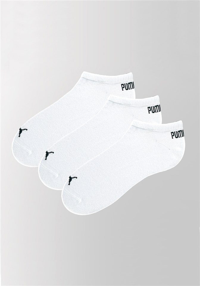 PUMA Sneakersocken »PUMA UNISEX SNEAKER PLAIN 3P« 3 Paar, 3 Paar tlg. mit kleinem Logo