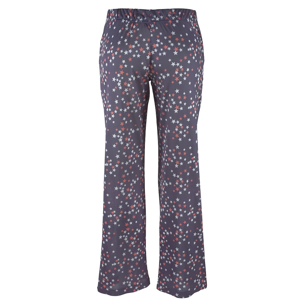 Vivance Dreams Pyjama, (4 tlg., 2 Stück), mit Sternenprint