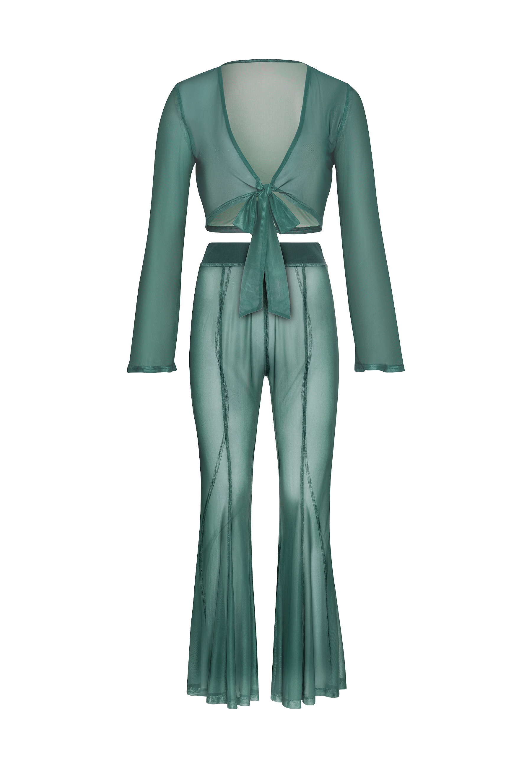 LSCN by LASCANA Langarmshirt, (Set, 2 tlg., + Hose)