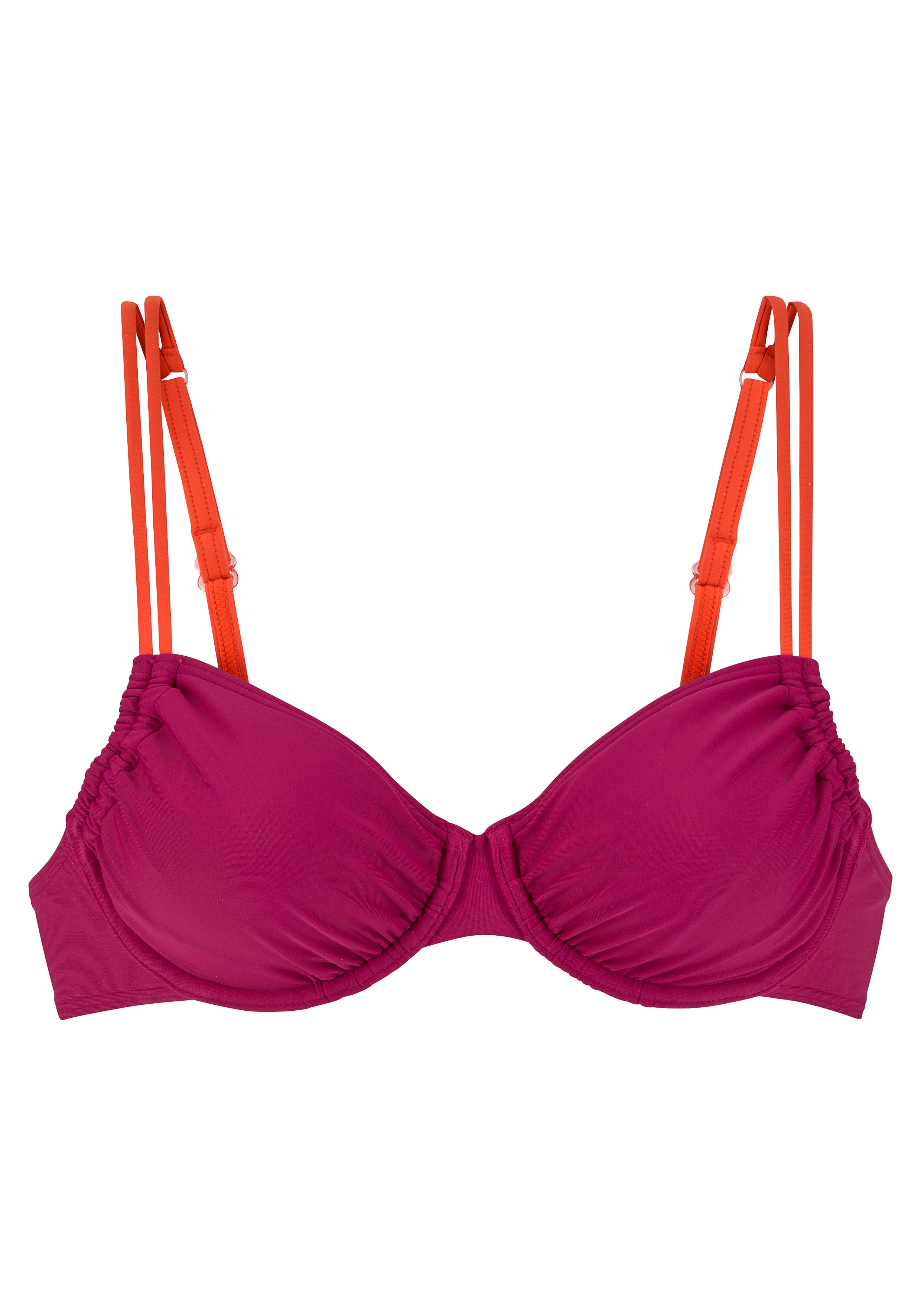 Thumbnail - s.Oliver Bügel-Bikini-Top »Yella«, mit kontrastfarbenen Details