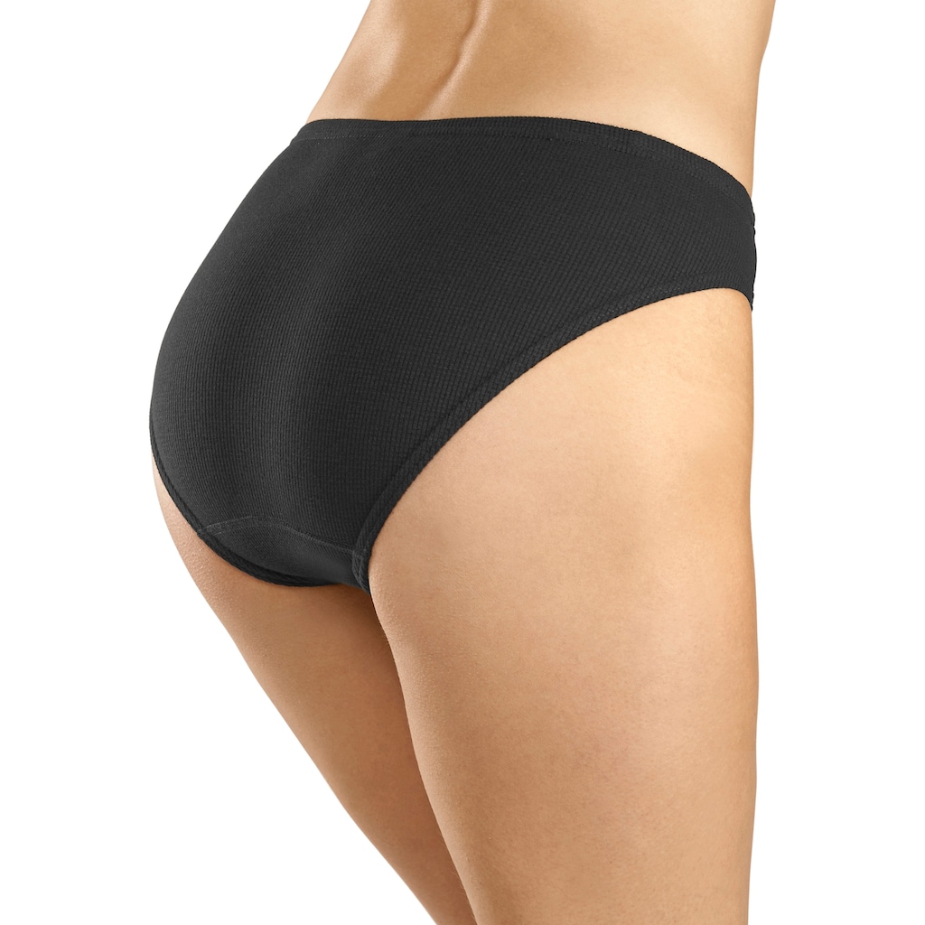 petite fleur Bikinislip, (5er-Pack), aus weicher Pikee-Qualität