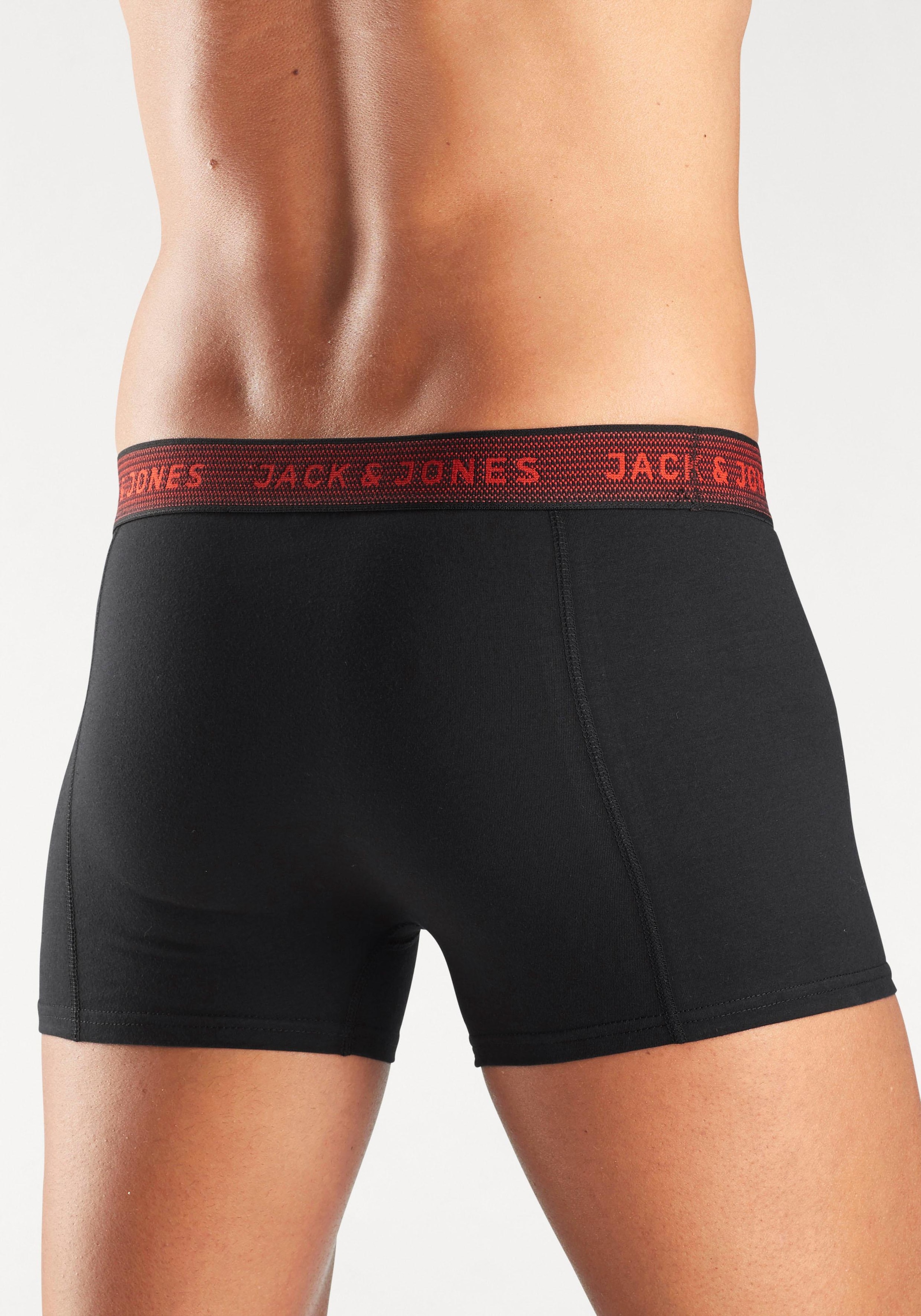 Jack & Jones Boxer »JAC Waistband Trunks« Packung, 3 Stk.