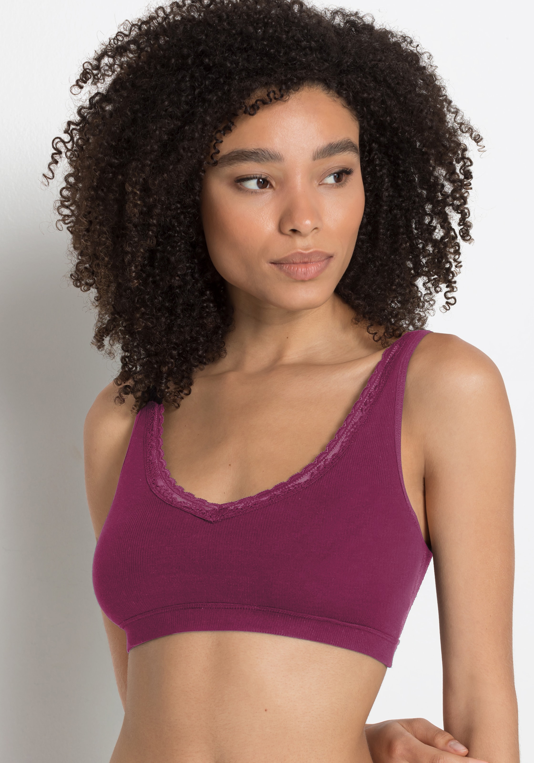 s.Oliver Bustier aus feiner Spitze