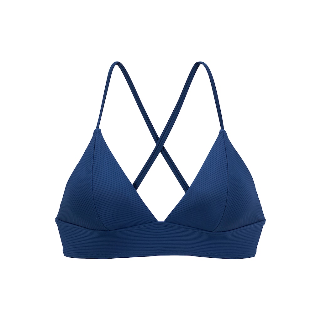 Venice Beach Triangel-Bikini-Top »Lucky«, aus gerippter Strukturware