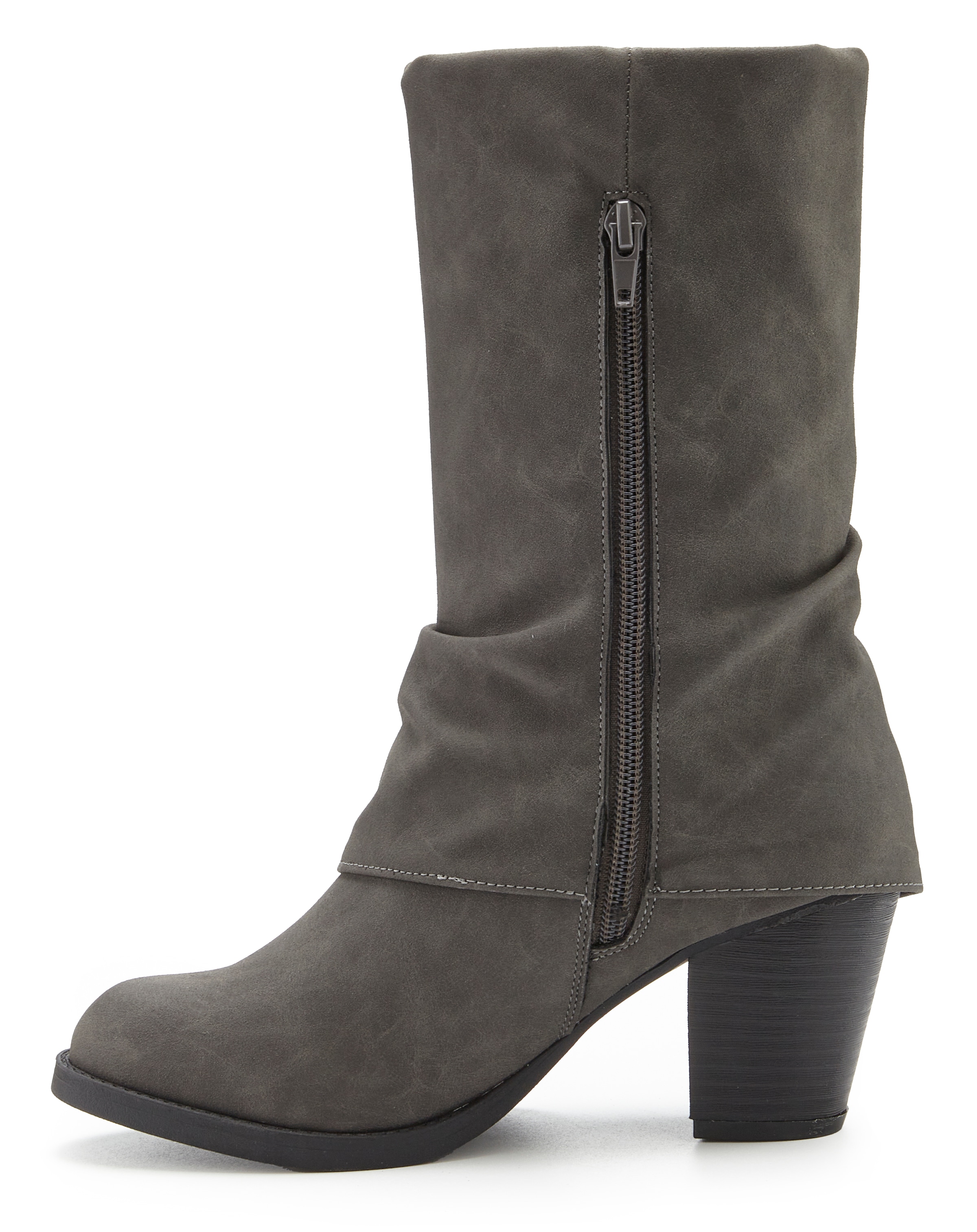 LASCANA Bottes »Stiefelette, Boots, Cowboy-Stiefel,«  NEU mit Blockabsatz und modischem Zierreissverschluss