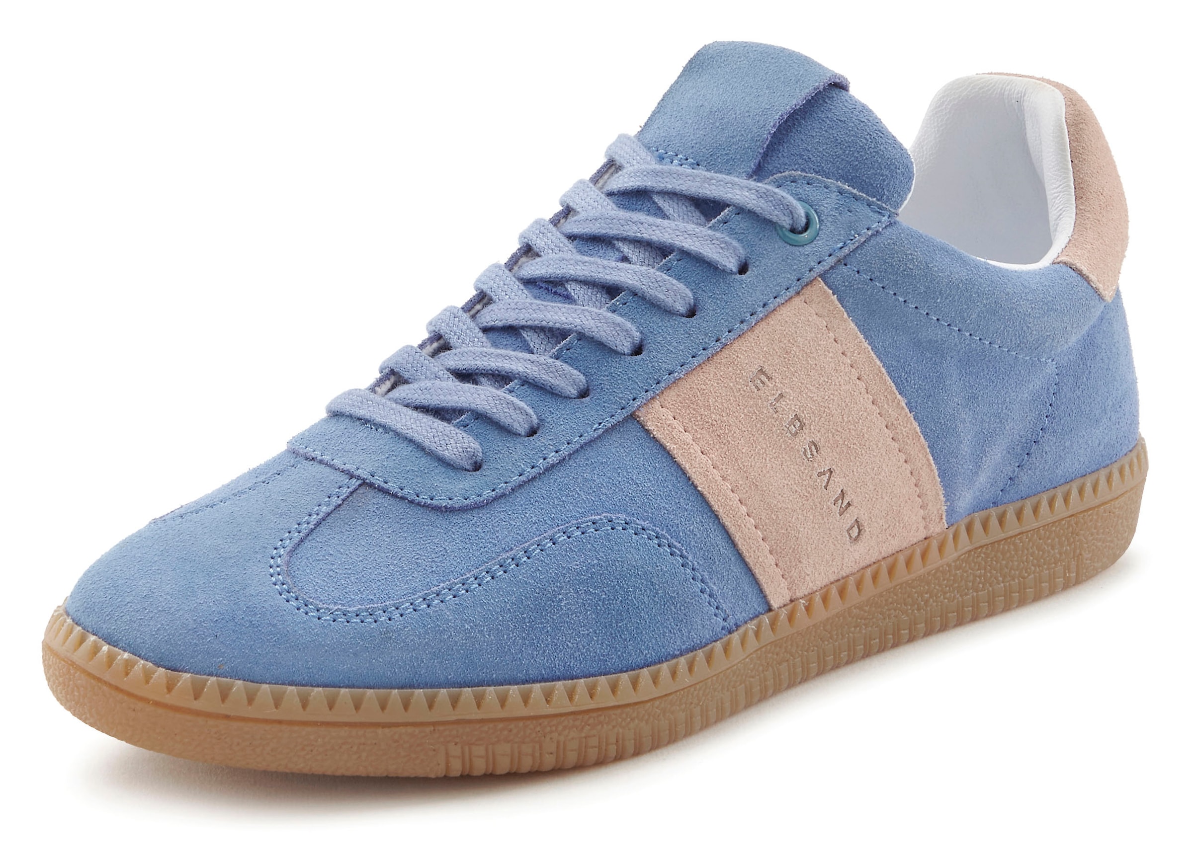 Elbsand Sneaker »Freizeitschuh, Schnürschuh«, Retro Sneaker,Lederschuh, Schnürhalbschuh, Halbschuh aus Leder Unisex
