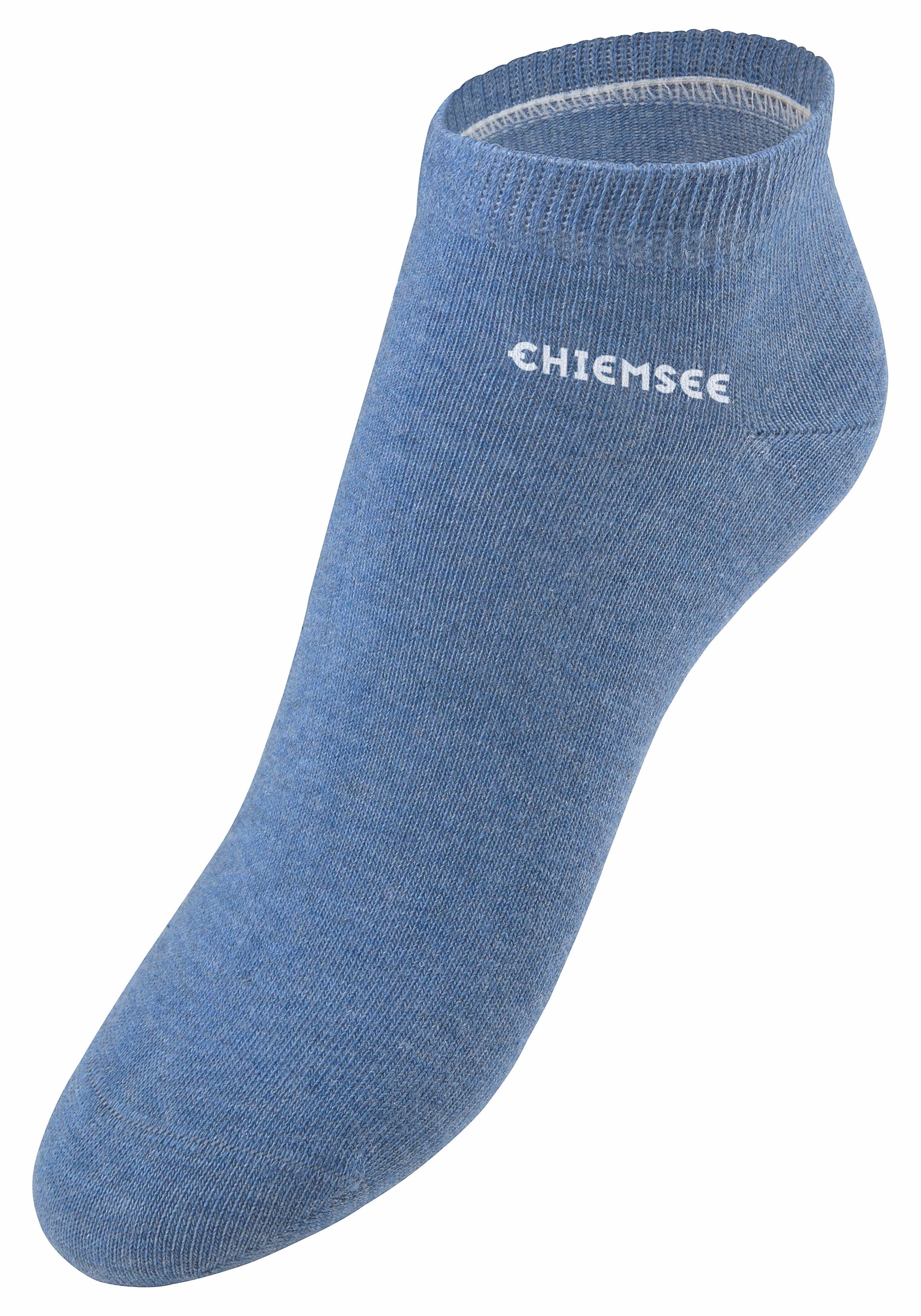 Chiemsee Sneakersocken, (Packung, 7 Paar), mit eingestricktem Schriftzug