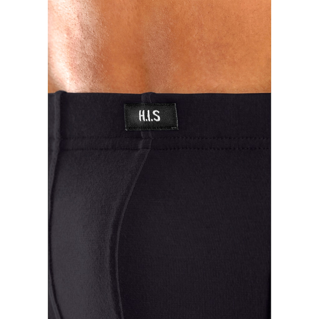 H.I.S Hipster, (Packung, 5 St.), knapp sitzende Boxershorts aus Baumwollstretch