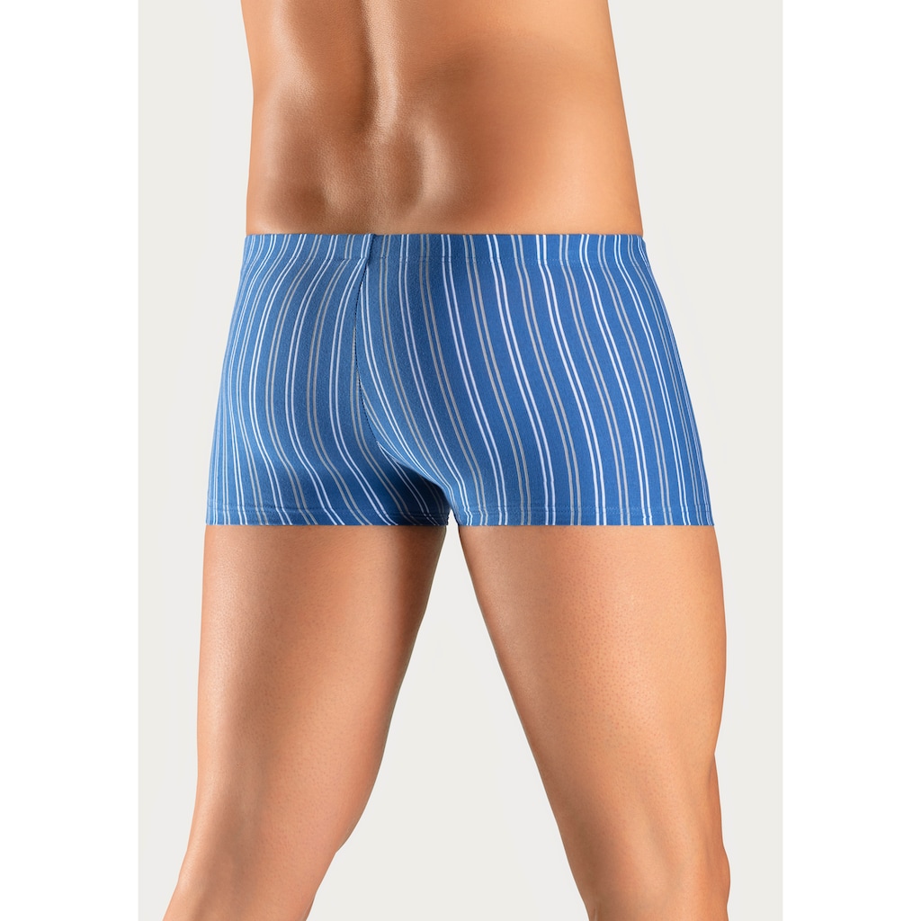 le jogger® Boxer »Boxershorts für Herren«, (Packung, 3 St.), mit garngefärbten Streifen