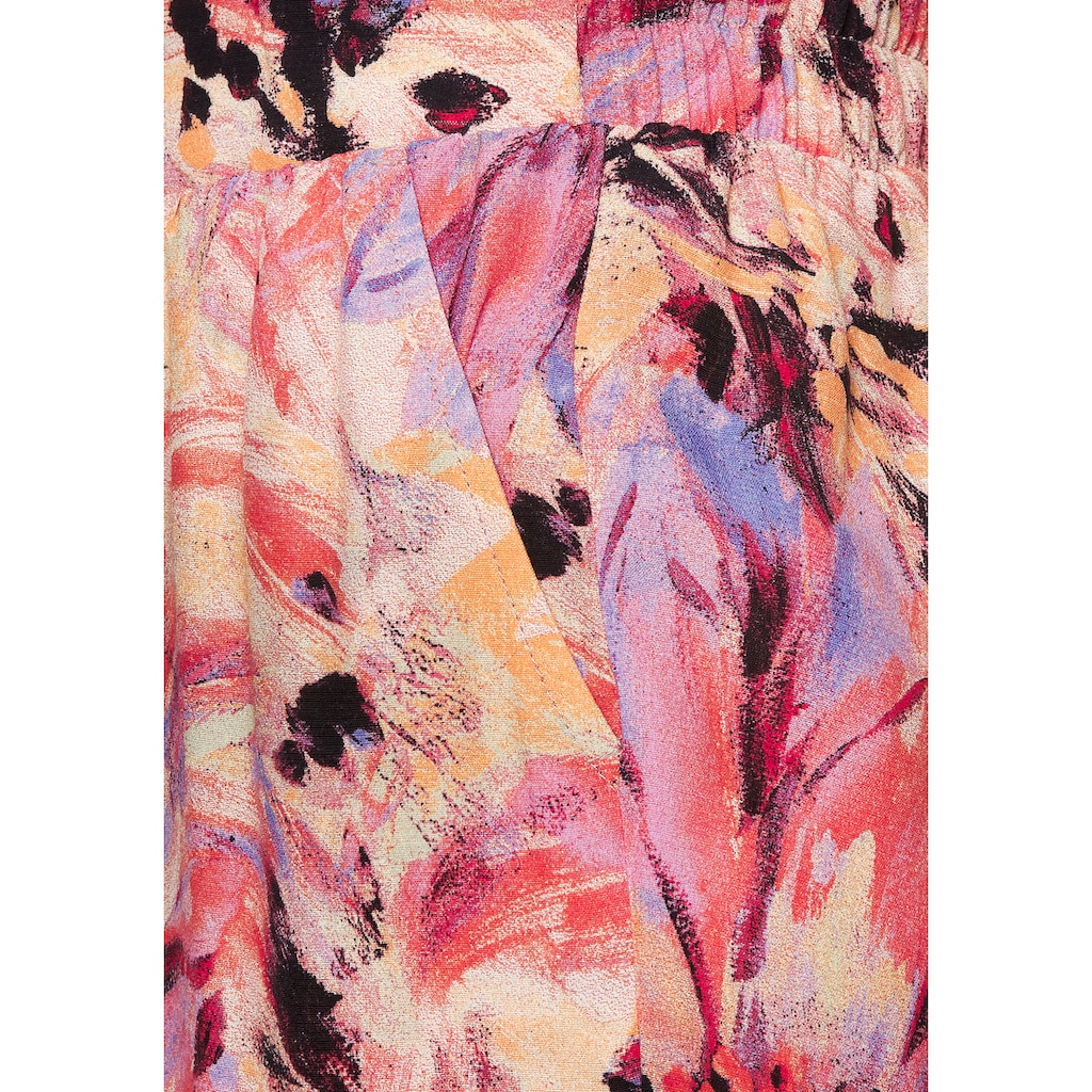 LASCANA Palazzohose, mit Alloverprint