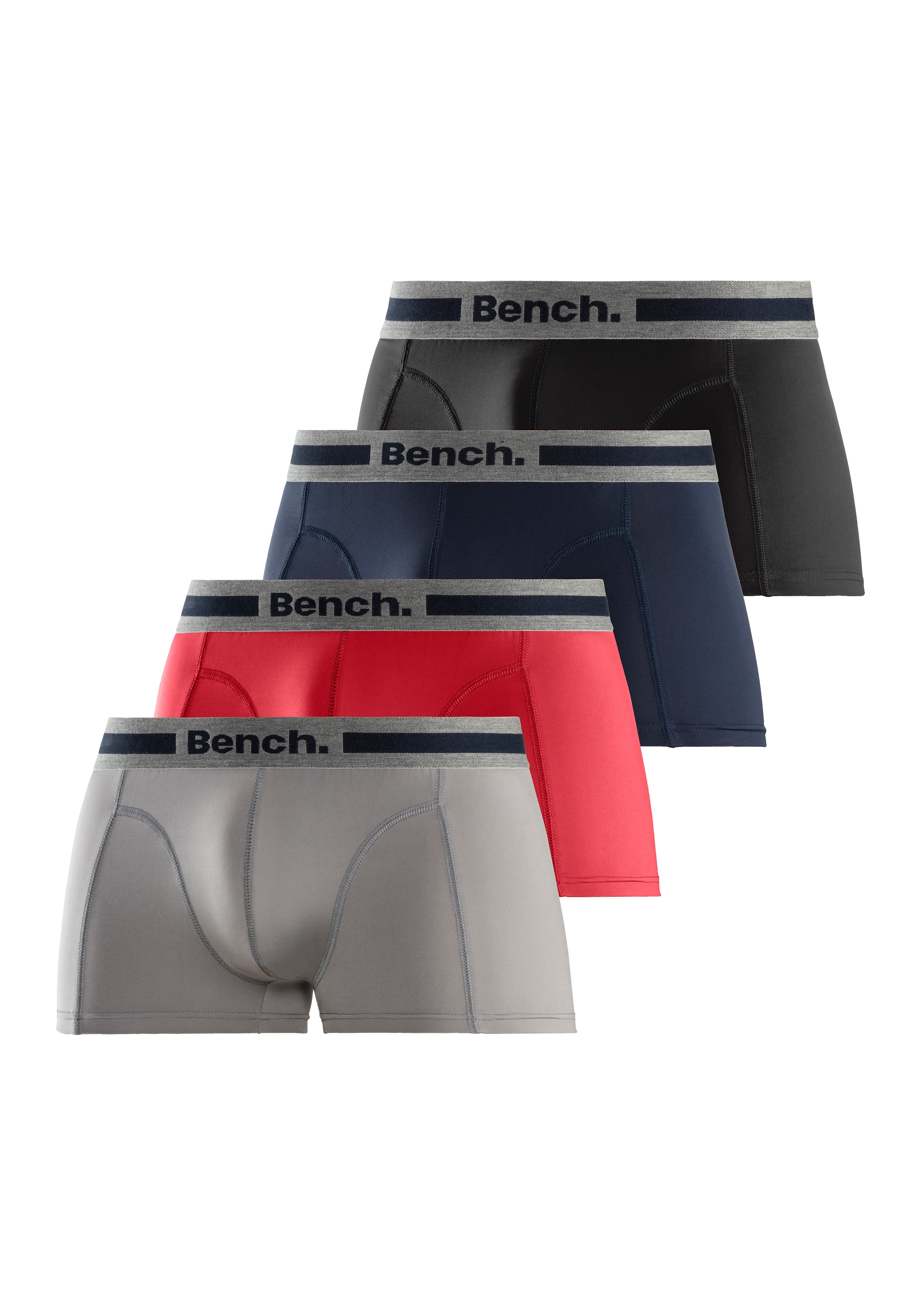 Bench. Funktionsboxer, (Packung, 4 St.), aus Microfaser