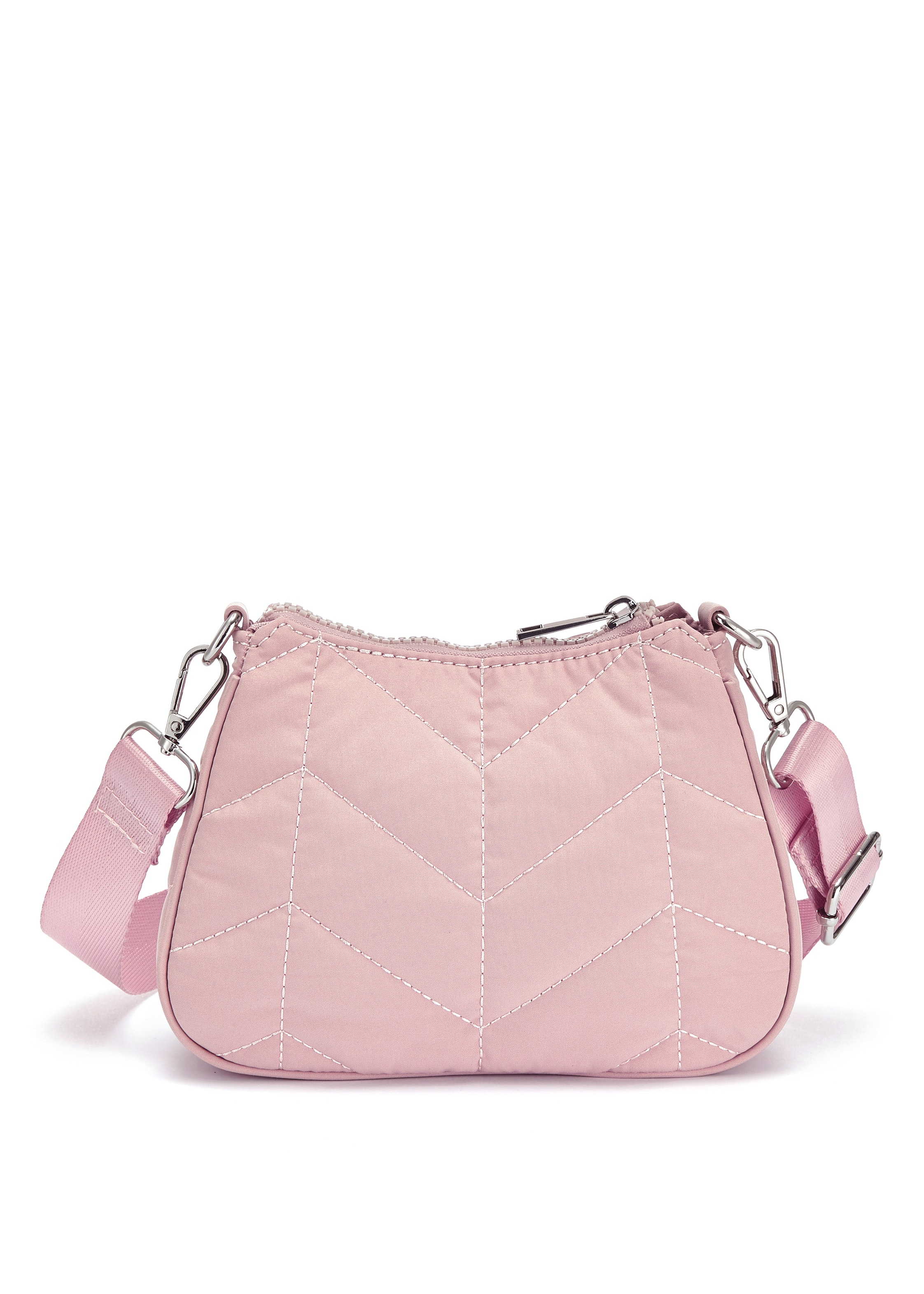 LASCANA Umhängetasche, mit abnehmbarer, kleiner Tasche, Schultertasche VEGAN