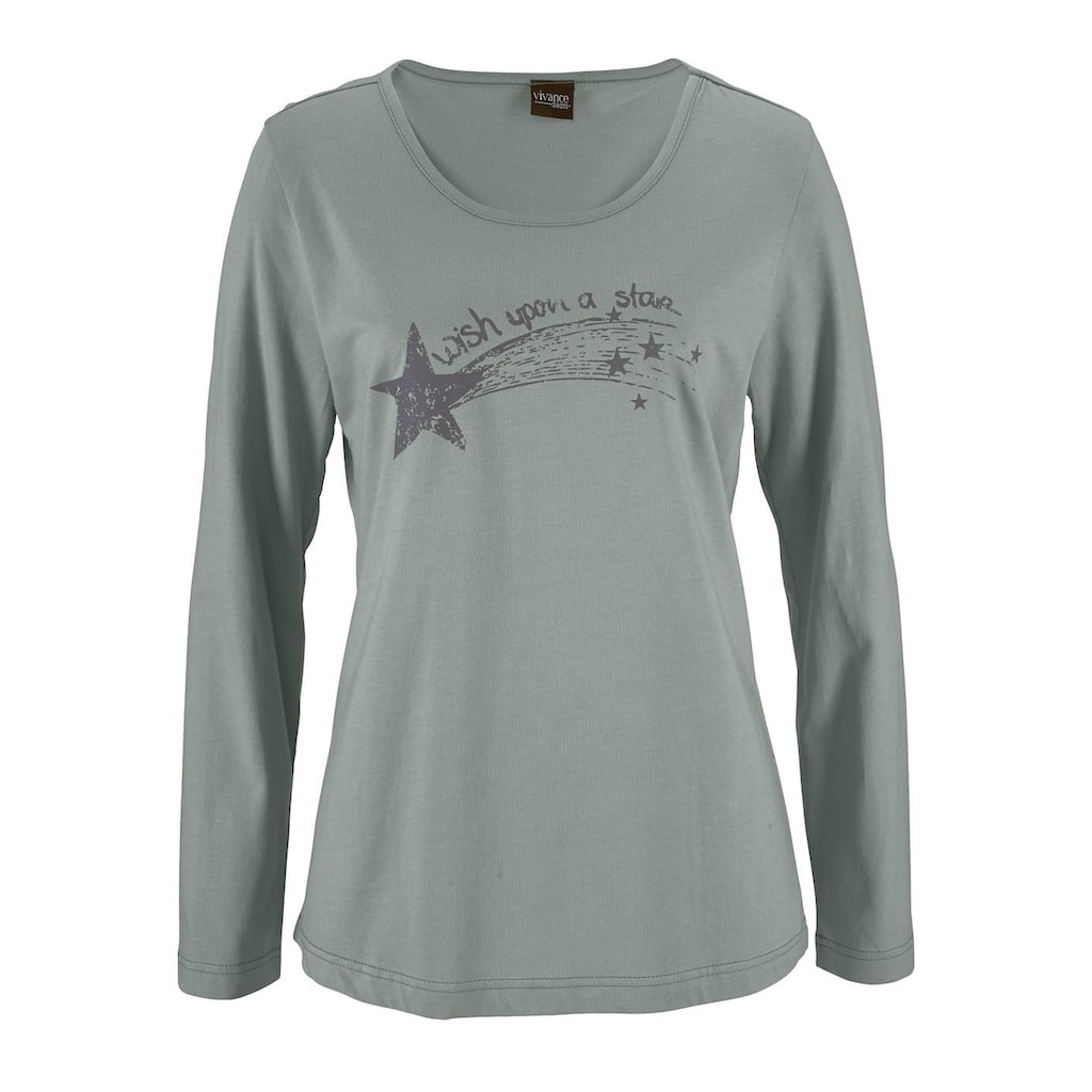 Vivance Dreams Pyjama, (4 tlg., 2 Stück), mit Sternenprint