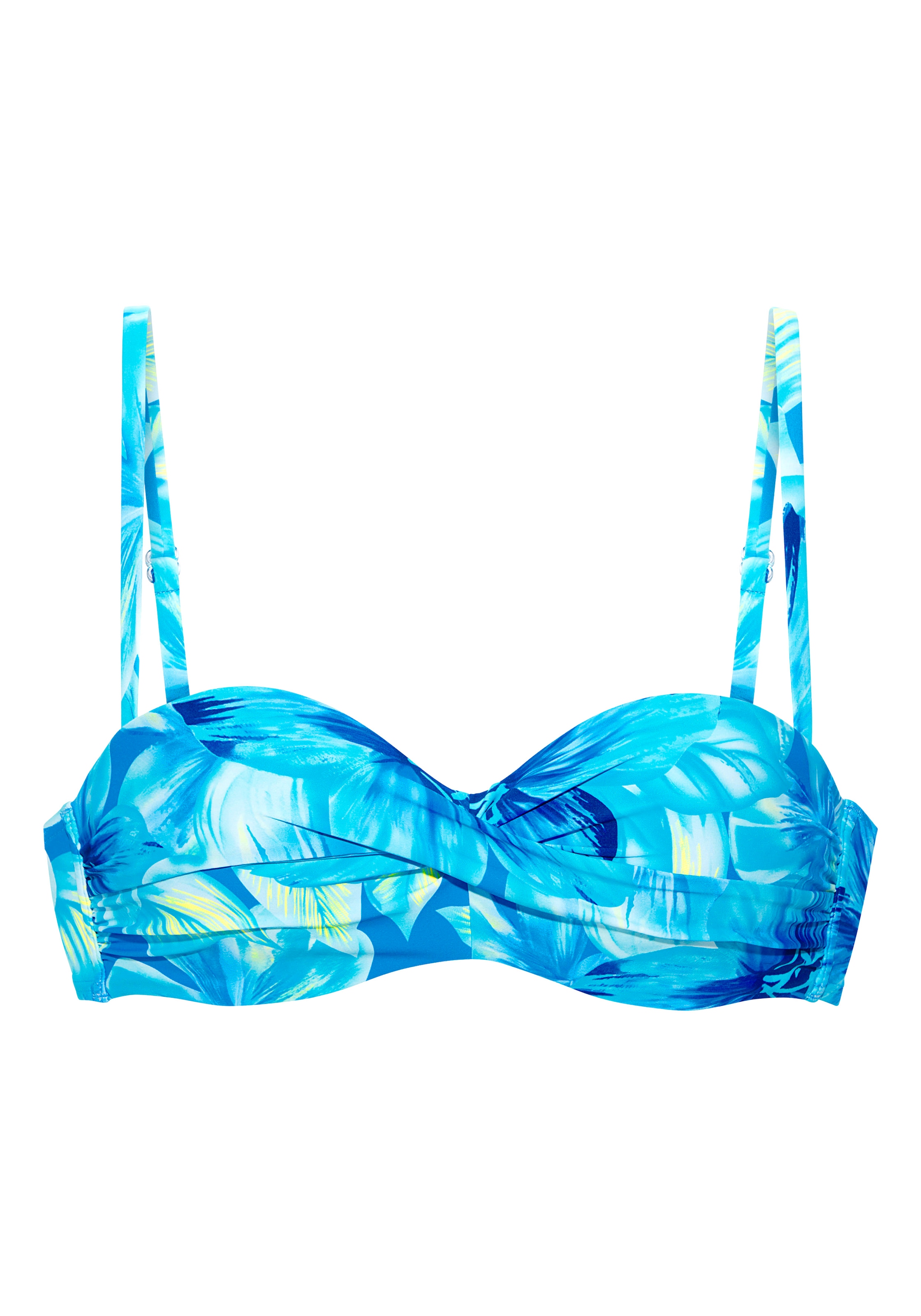 s.Oliver Top bikini bandeau à armatures »Jayce« 4 Tragevarianten