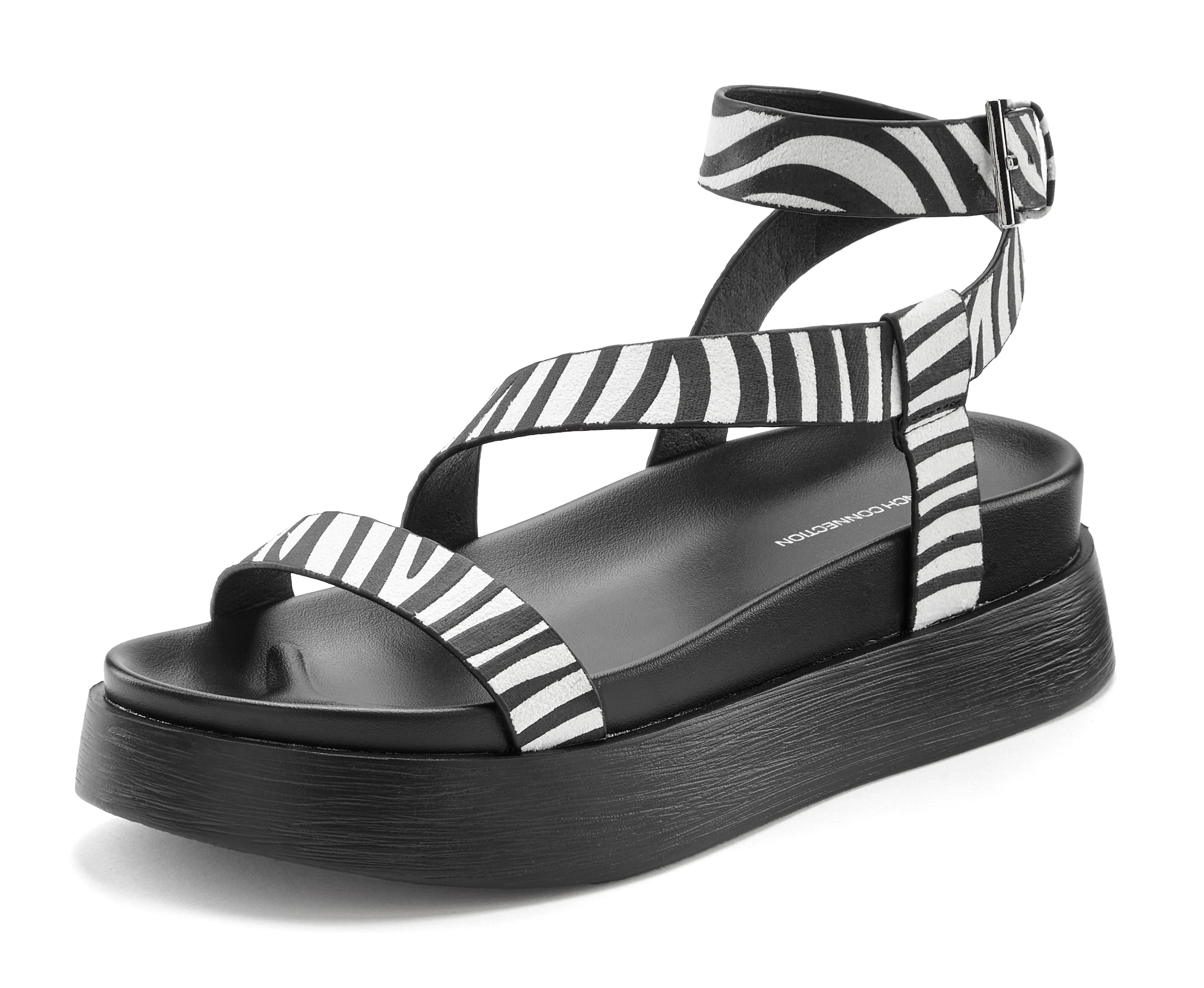French Connection Sandale »Sommerschuh«, Sommerschuh, Sandalette, offener Schuh, Pantolette