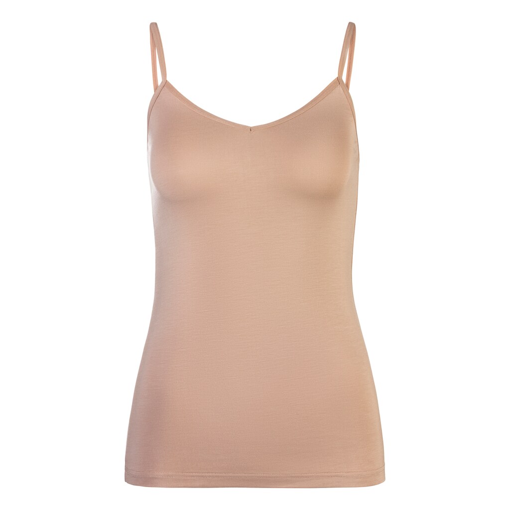 LASCANA Unterhemd, (Packung, 2 St., 2er-Pack), Spaghettiträger-Top, Unterziehshirt