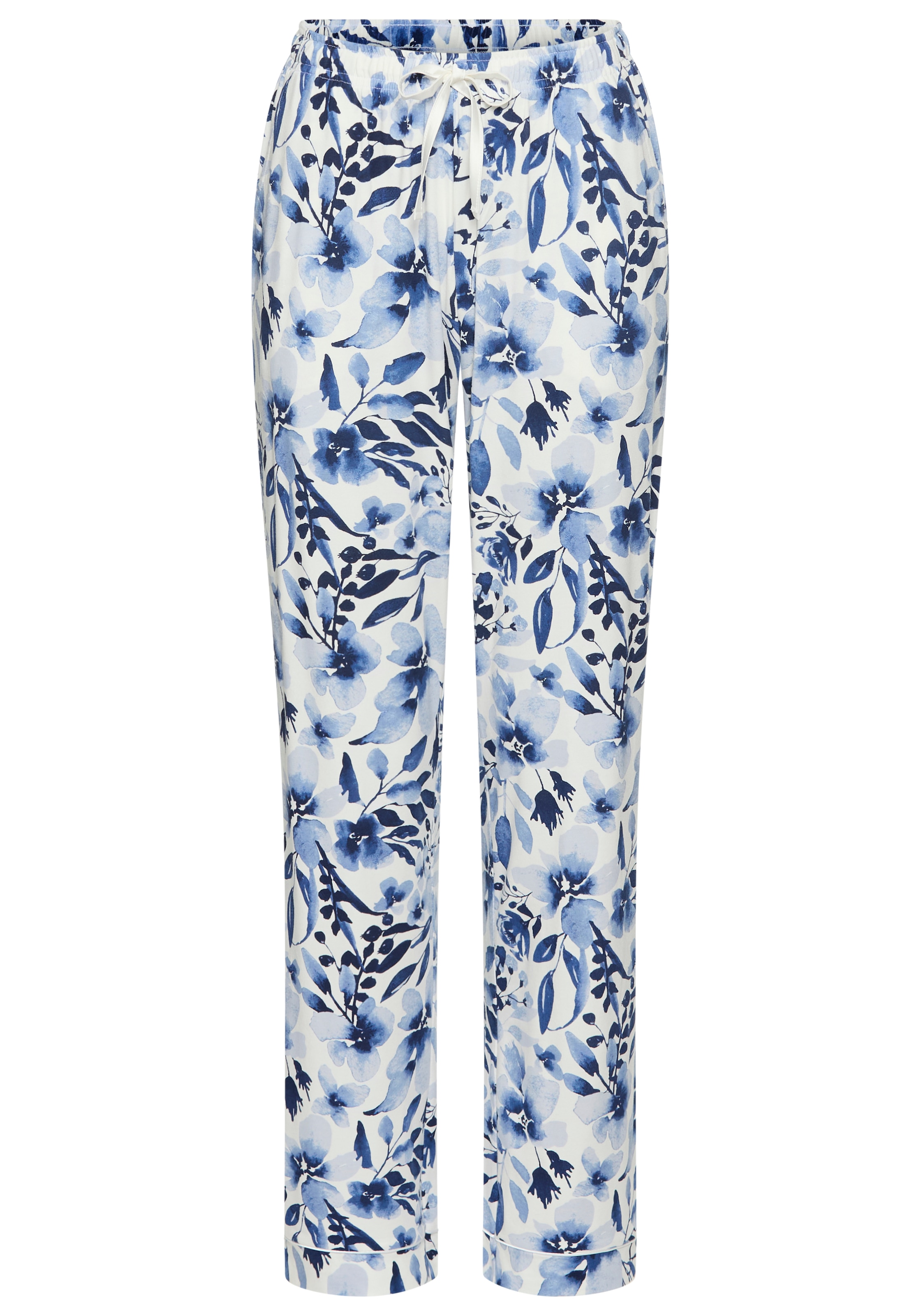 LASCANA Pyjama Ensemble, 2 avec imprimé floral intégral