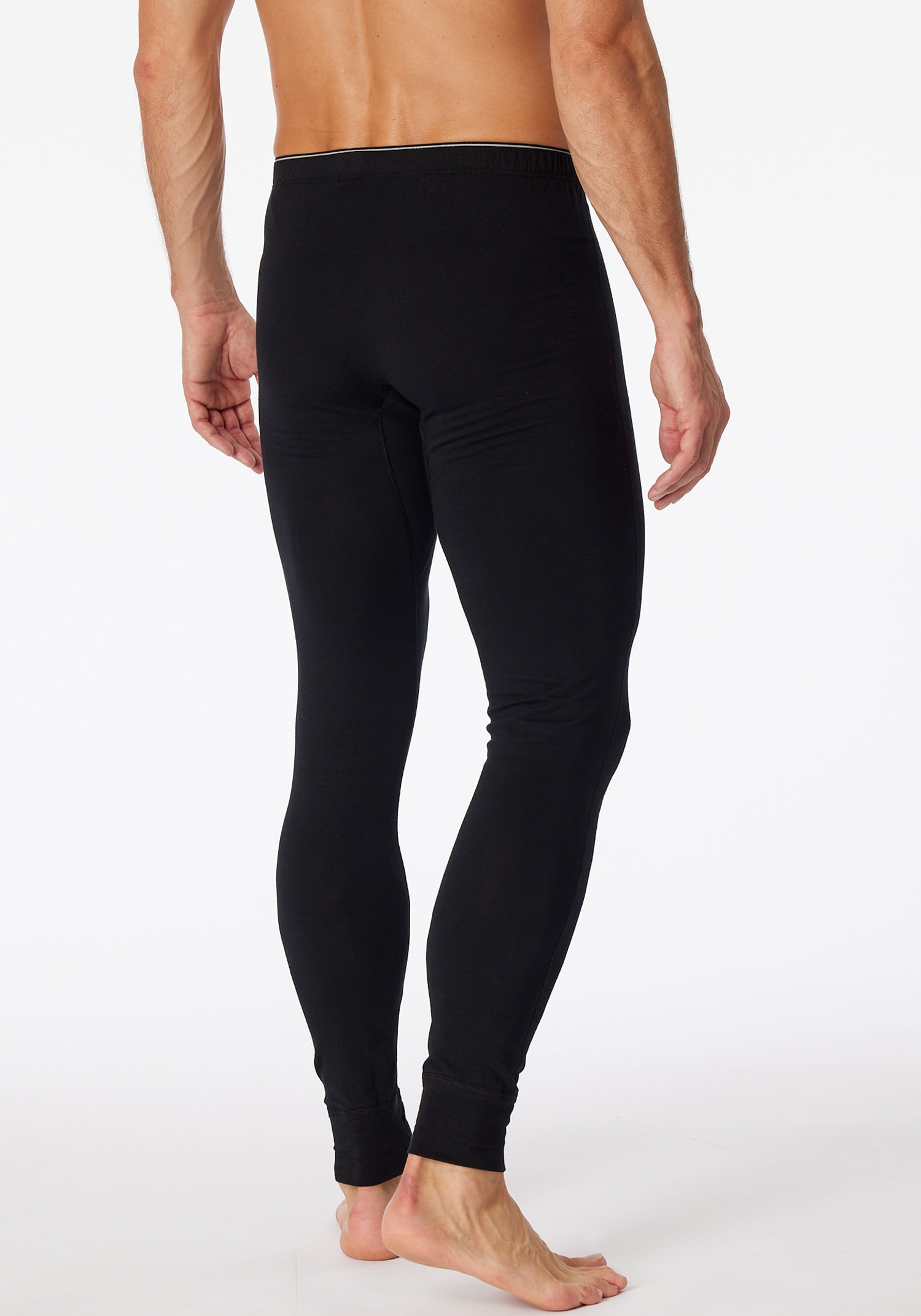 Schiesser Caleçon long »95/5« mit innen liegendem Webgummibund